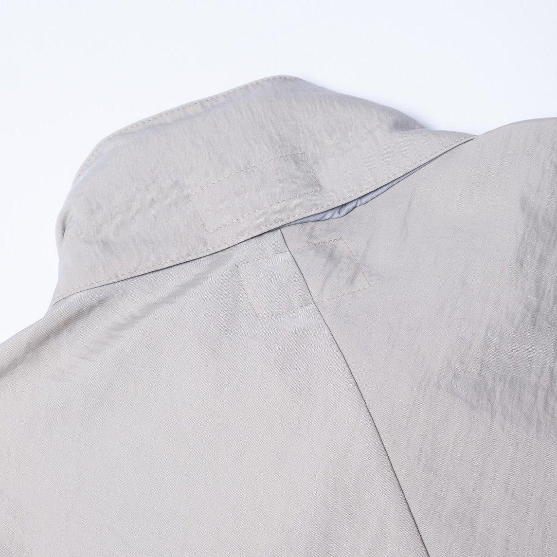 Cav Empt Solid Nylon Wing Coat - Grey - Never Never