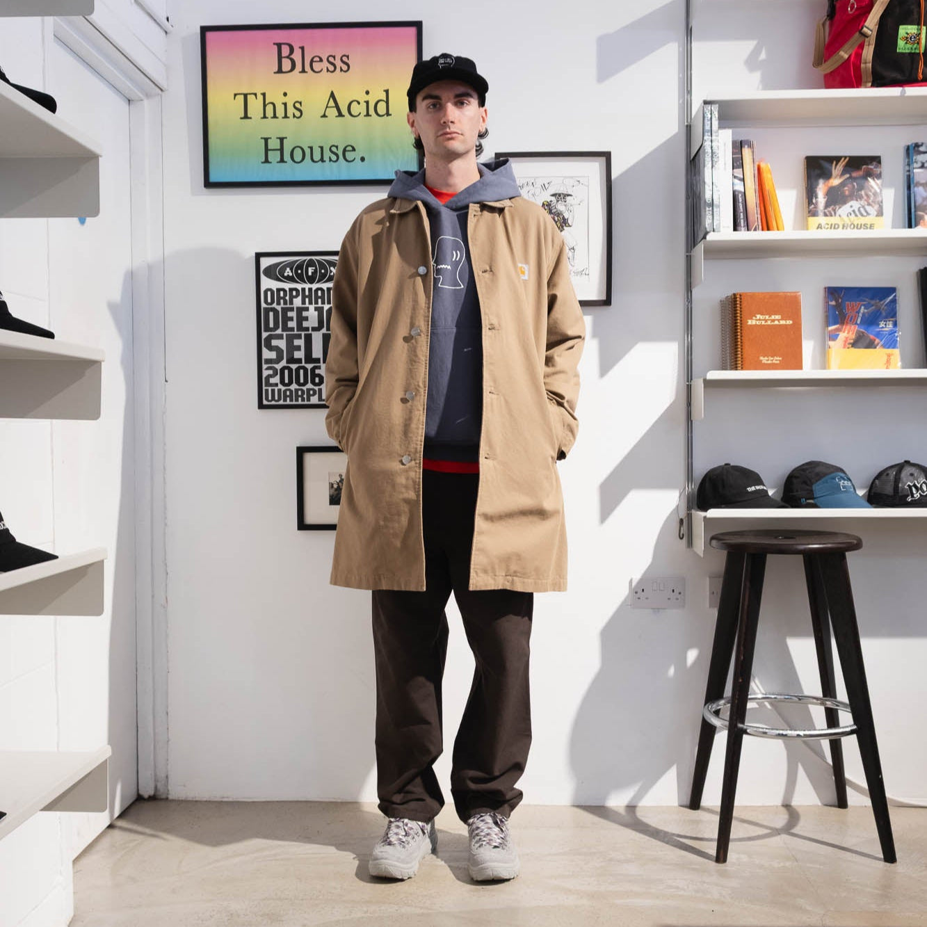 Carhartt WIP Webster Coat - Leather/Leather