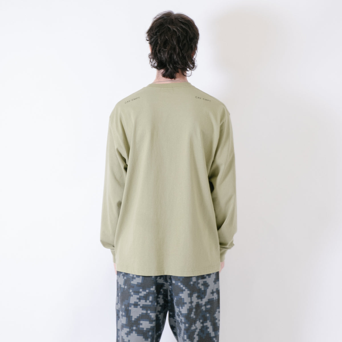 Cav Empt Attained Long Sleeve T-Shirt - Green