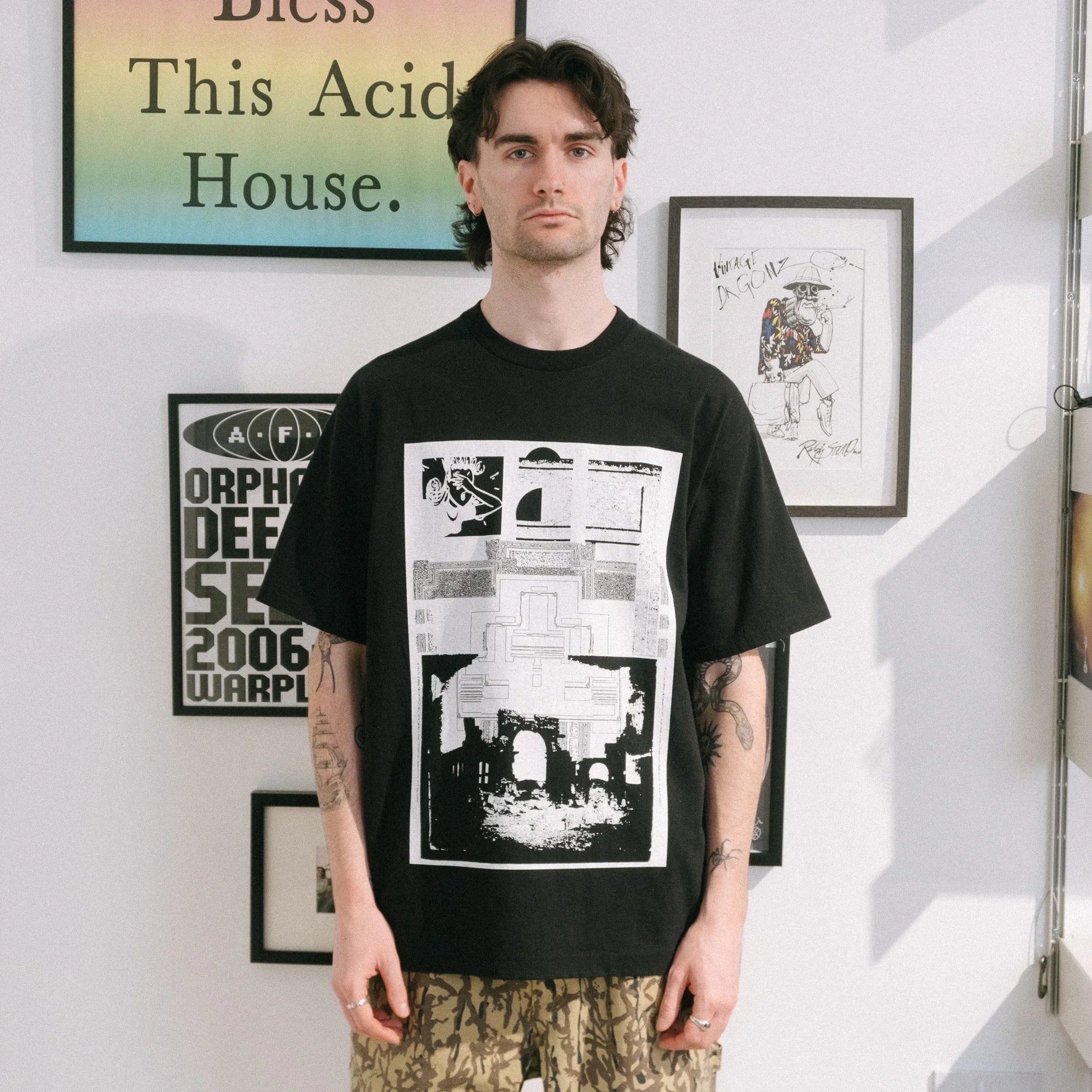 Cav Empt MD Caveat Aedificator T-Shirt - Black - Never Never