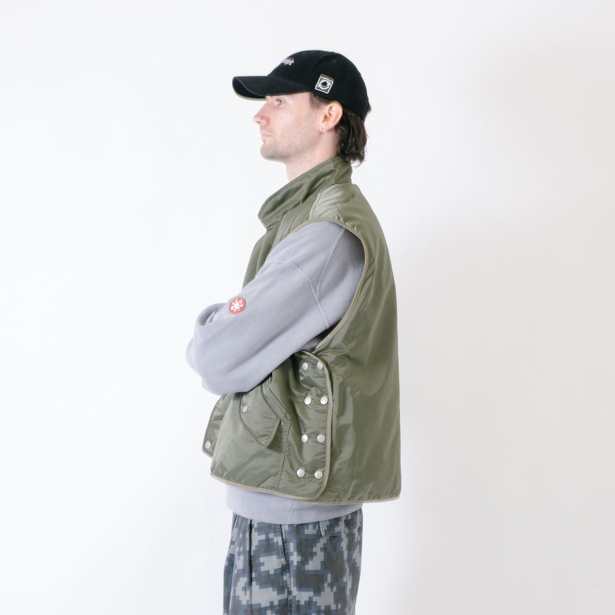 Cav Empt Nylon Flight Vest - Green