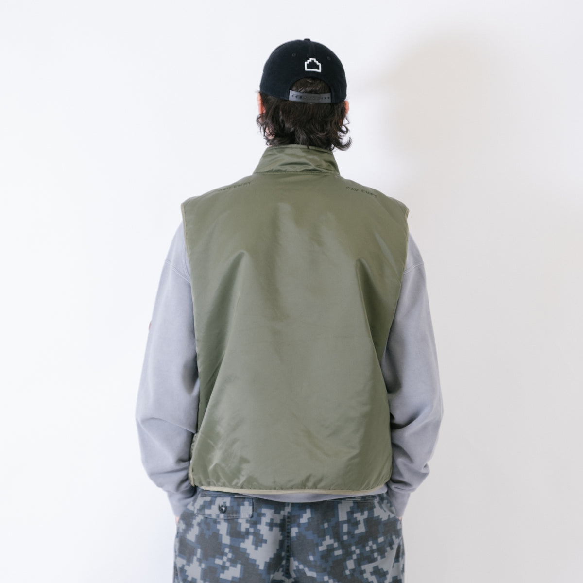 Cav Empt Nylon Flight Vest - Green