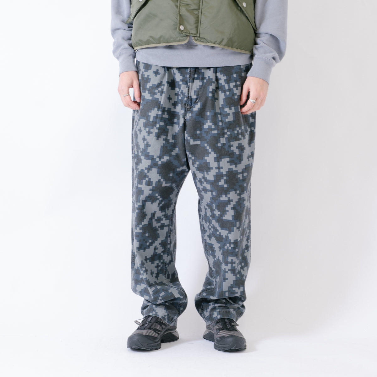 Cav Empt DIGI18 Two Tuck Pants - Grey