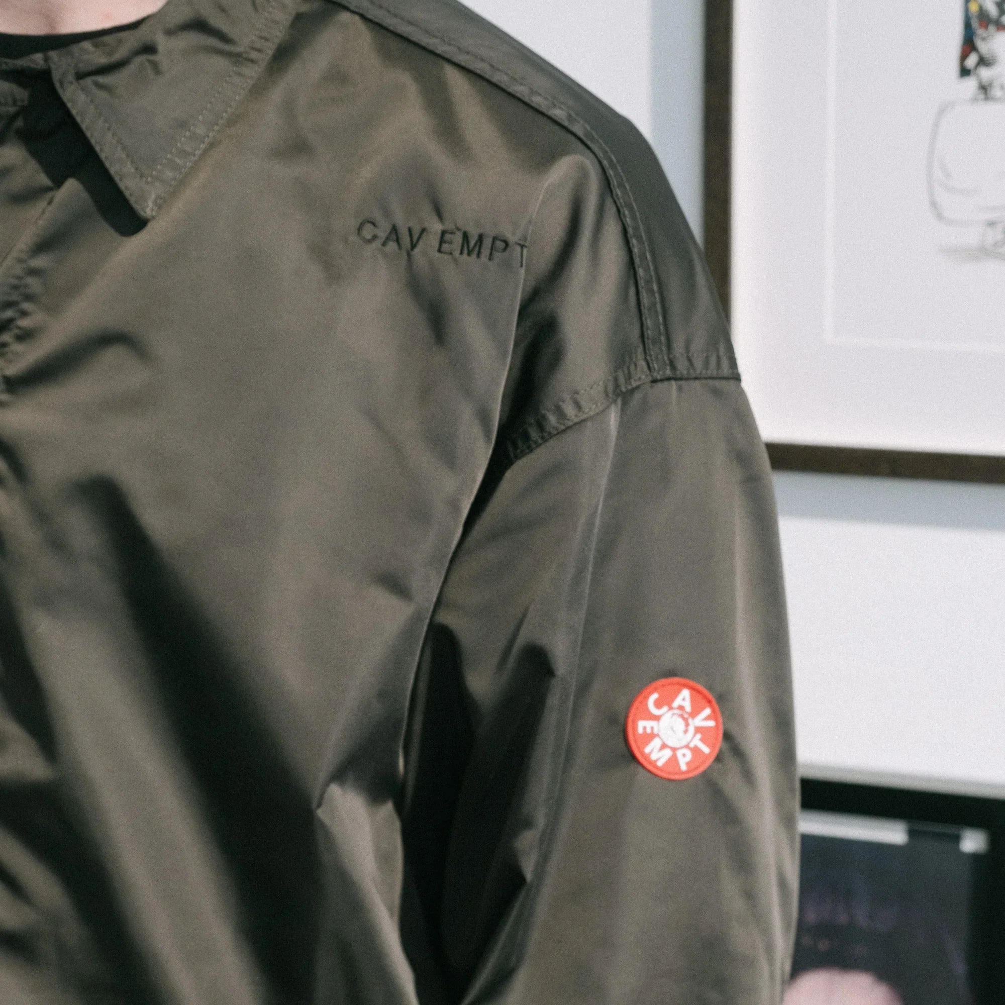 Cav Empt Welt Pockets PE Big Shirt - Charcoal - Never Never
