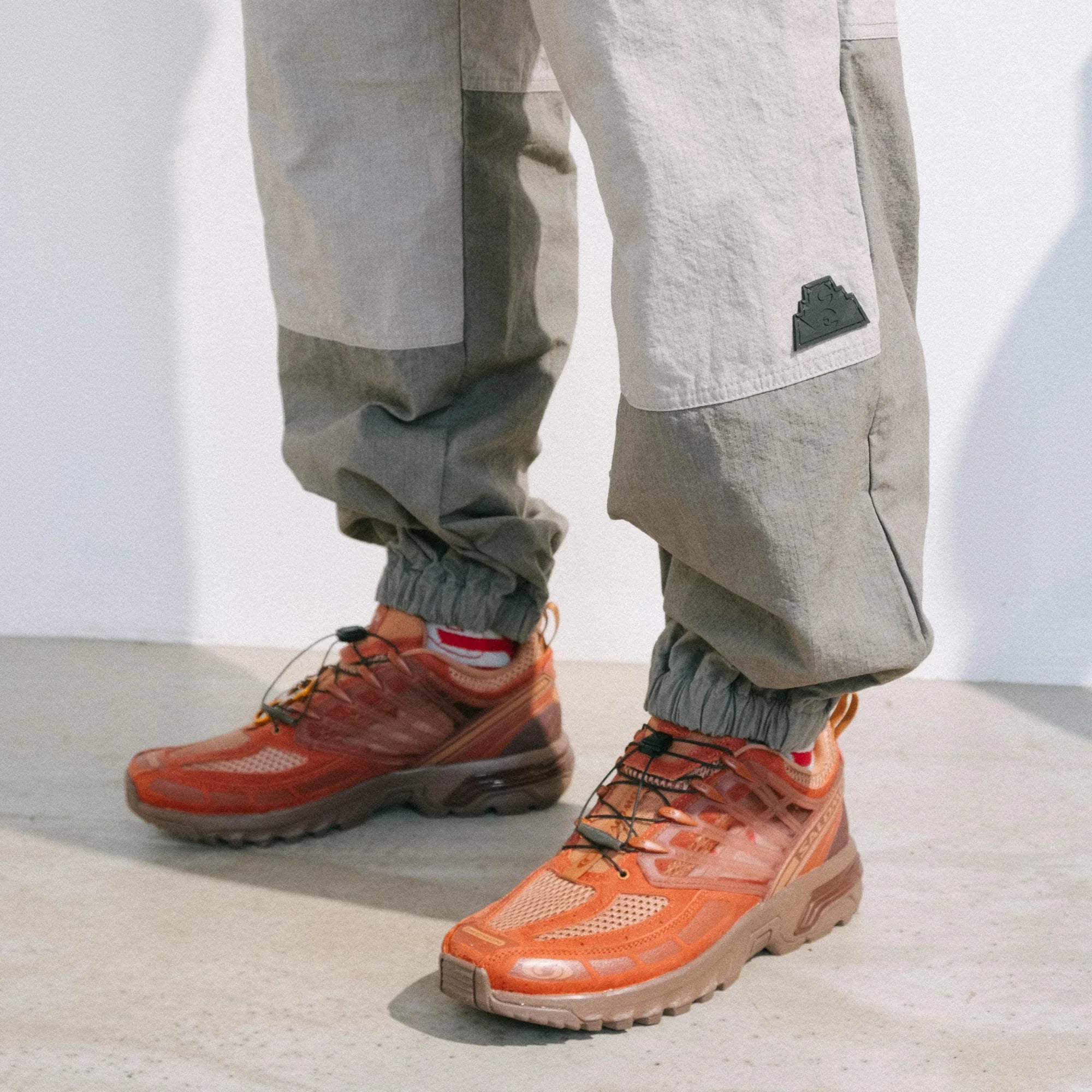 Cav Empt CN Rip Warm Up Pants - Grey