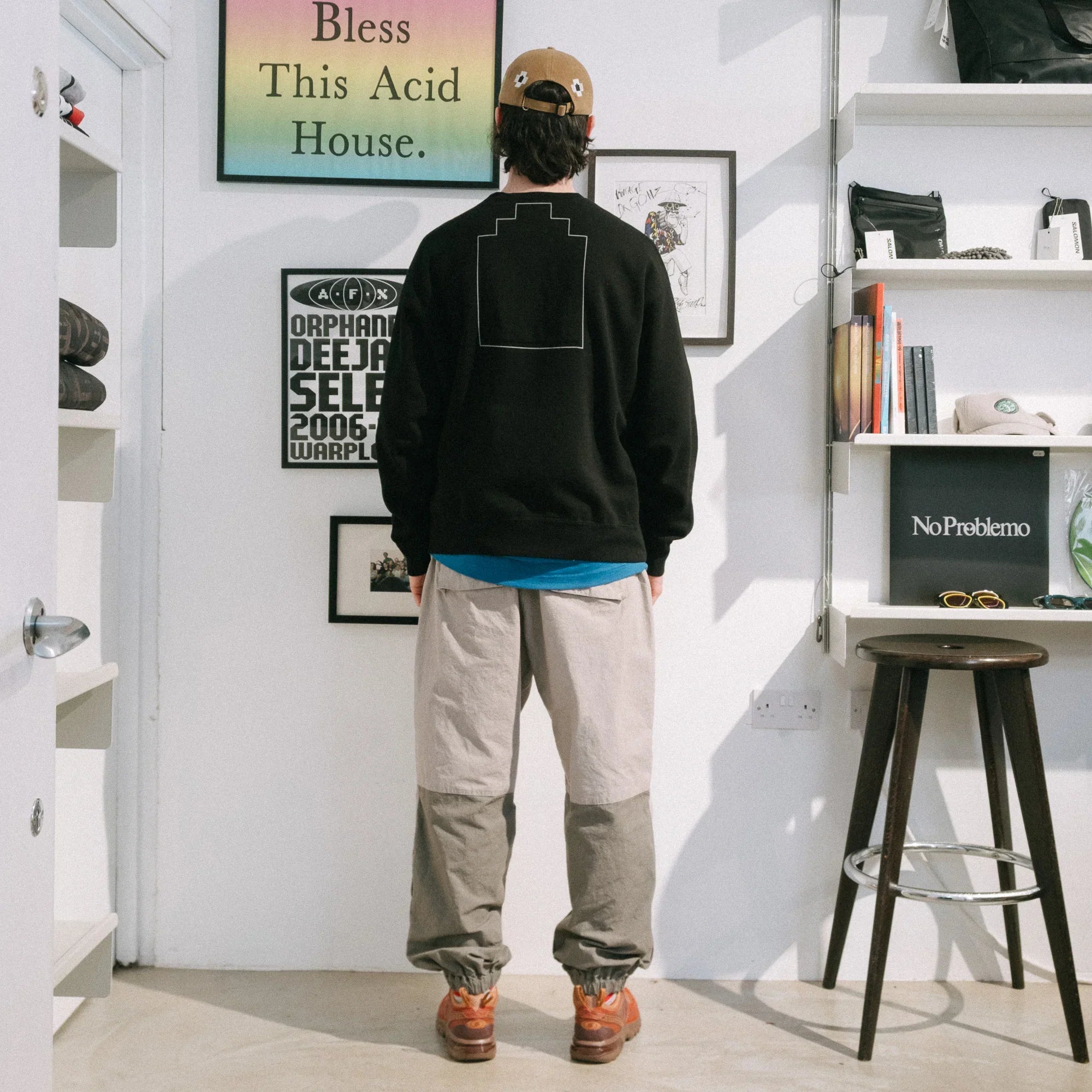 Cav Empt As Cdisc2_1 Crew Neck Sweater - Black - Never Never