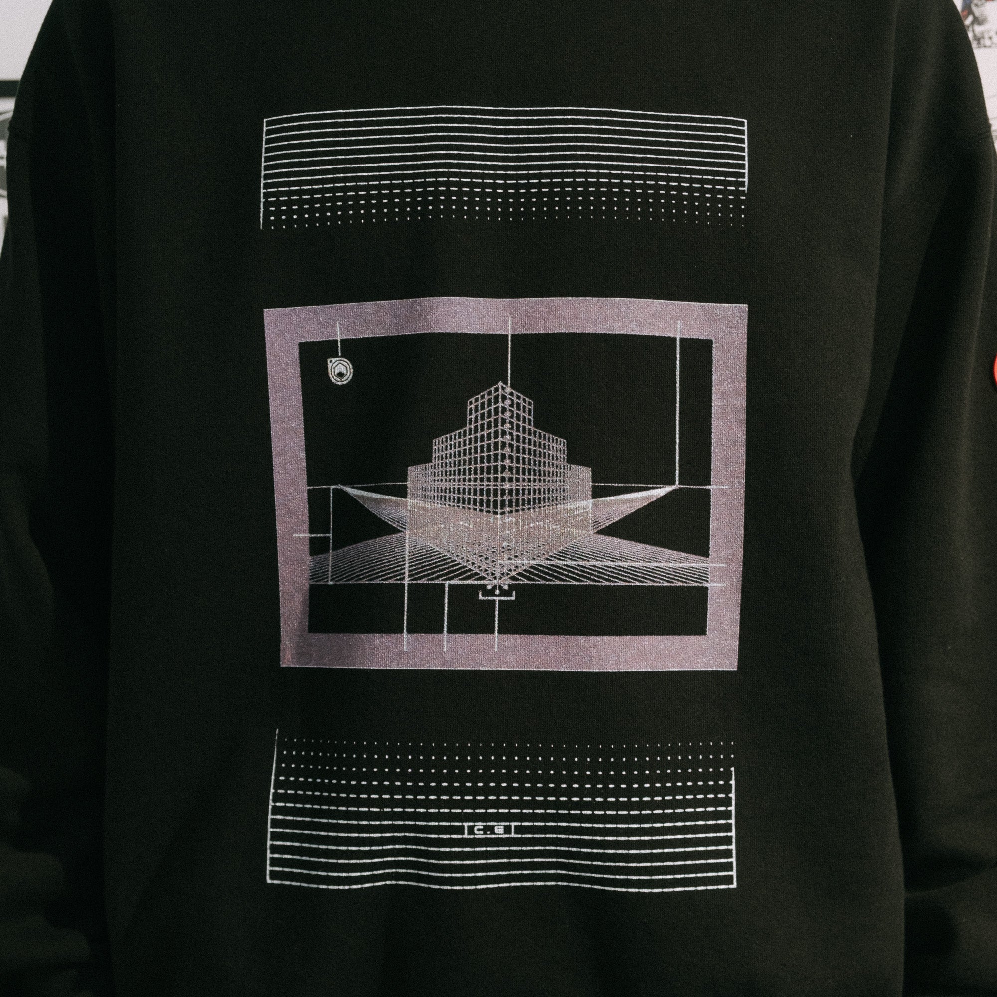 Cav Empt As Cdisc2_1 Crew Neck Sweater - Black - Never Never