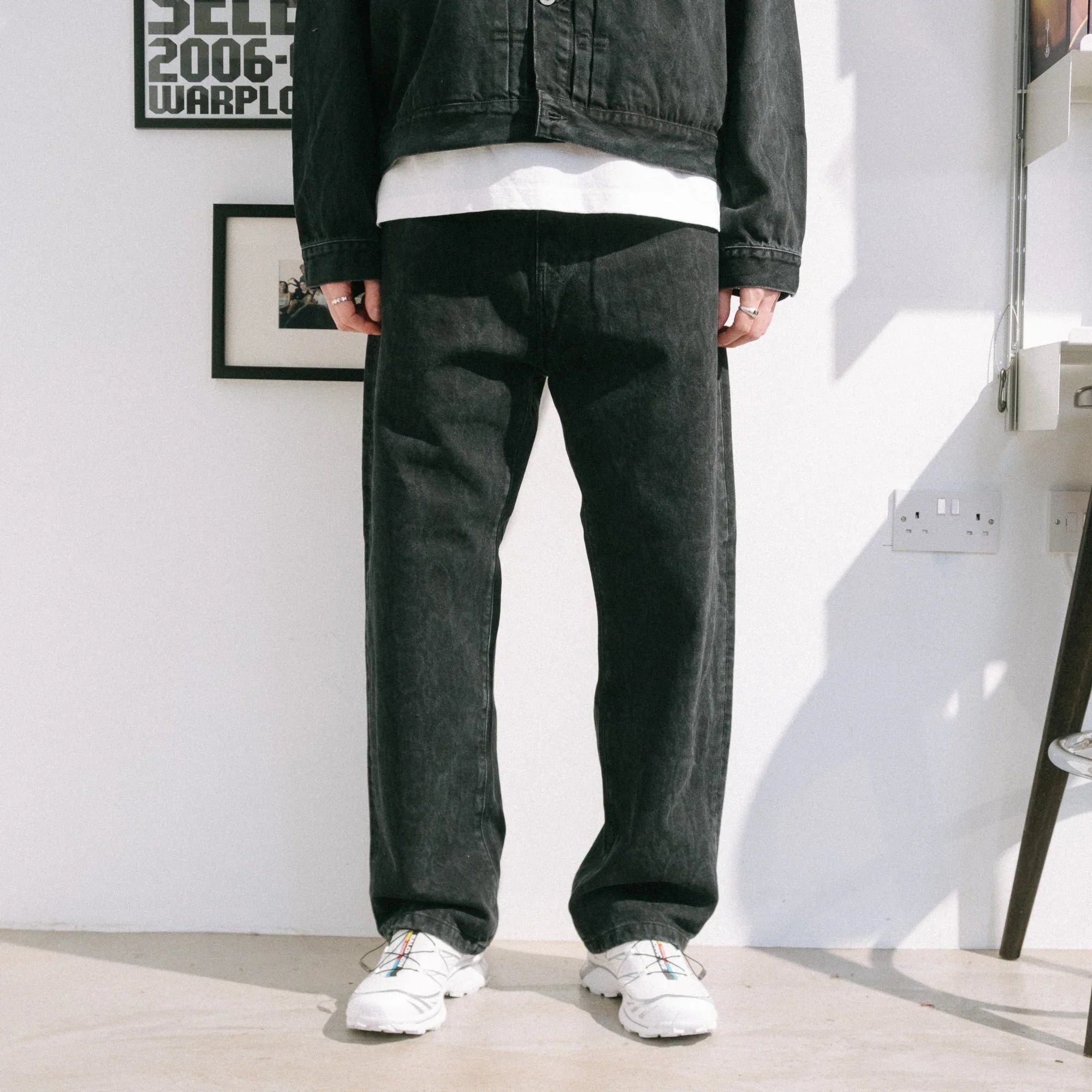 Carhartt WIP Landon Pant - Snake Camo Black Stone Washed - Never Never