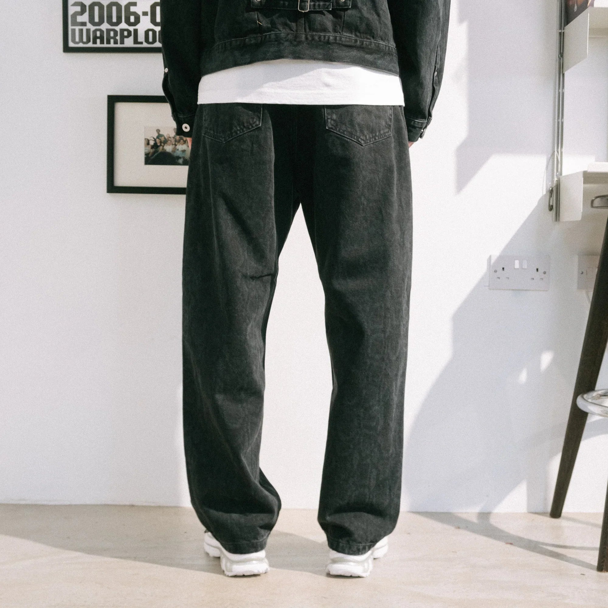 Carhartt WIP Landon Pant - Snake Camo Black Stone Washed