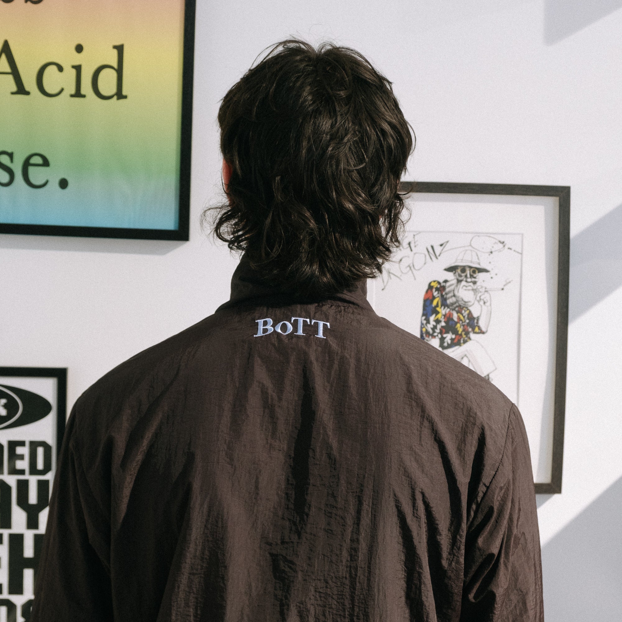 BoTT Paneled Track Jacket - Brown