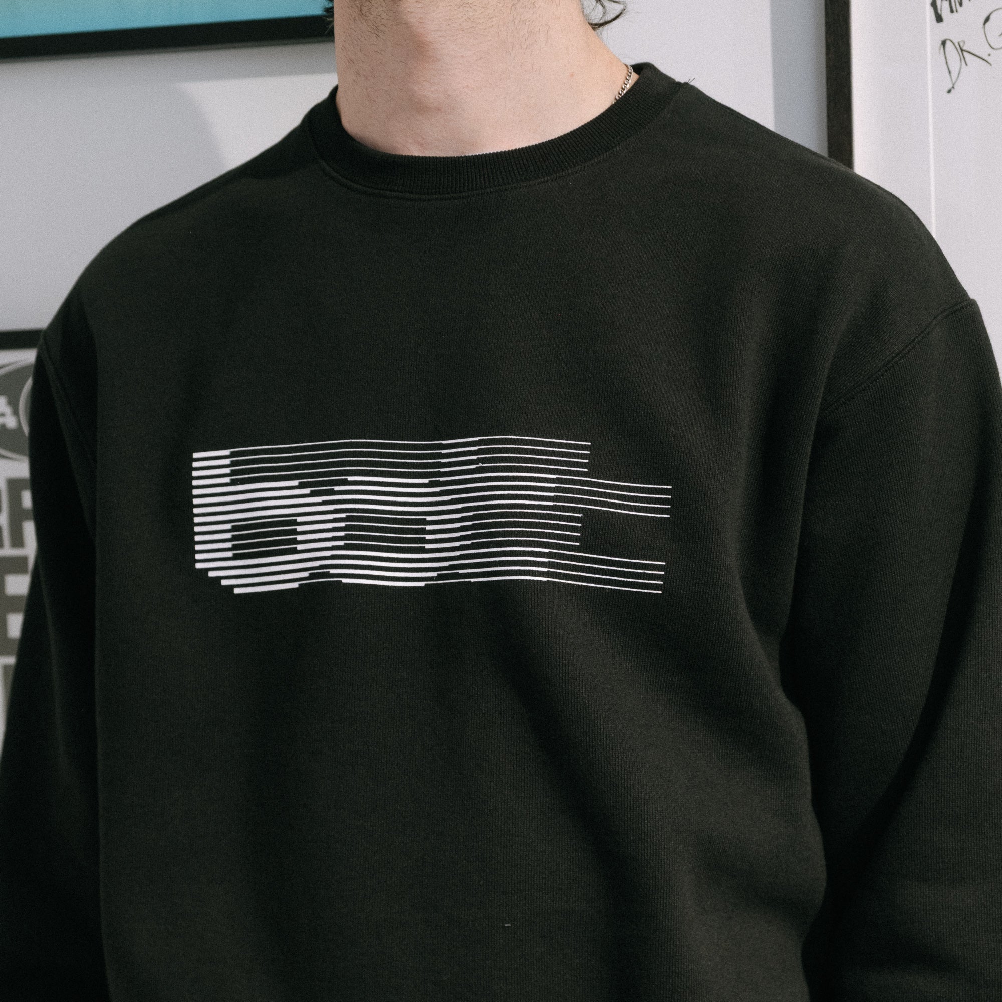 BoTT Blur Crewneck Sweatshirt - Black