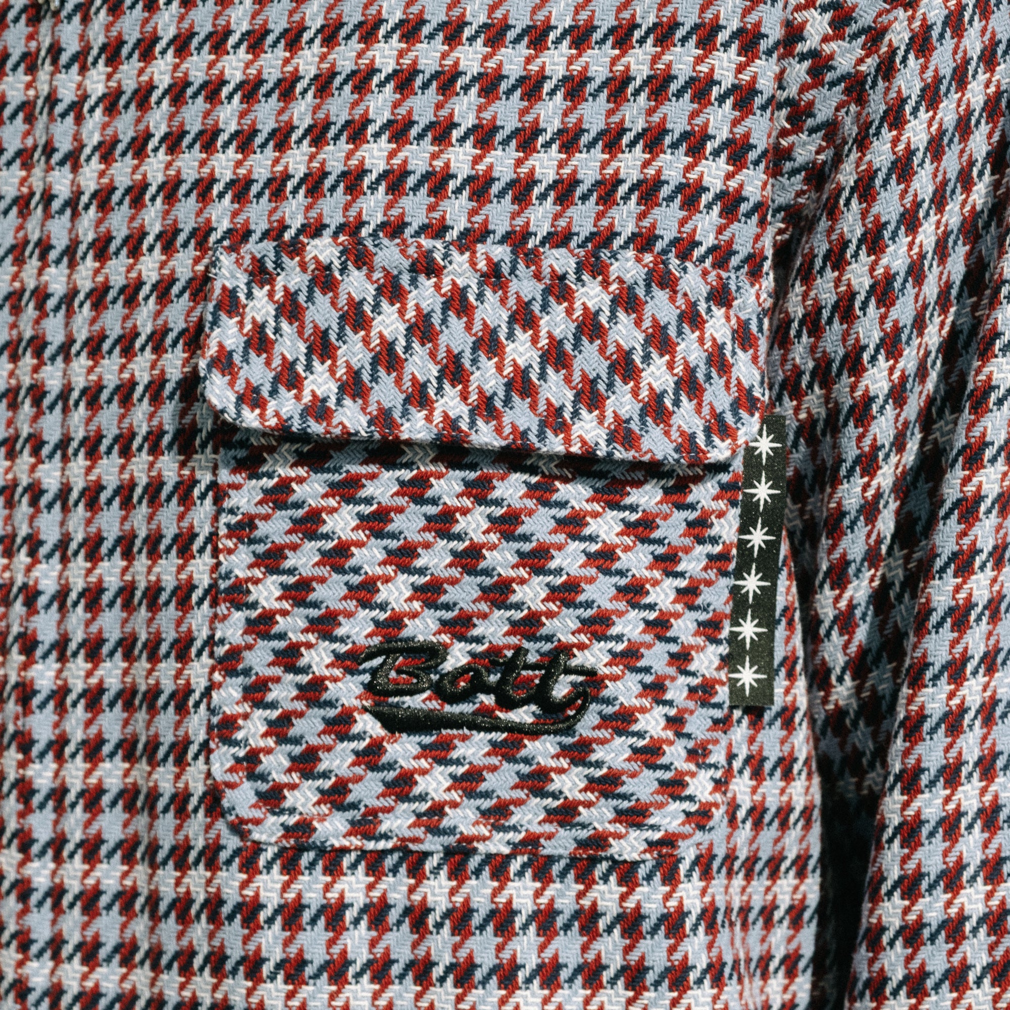 BoTT Zip-Up Flannel Shirt - Slate Blue