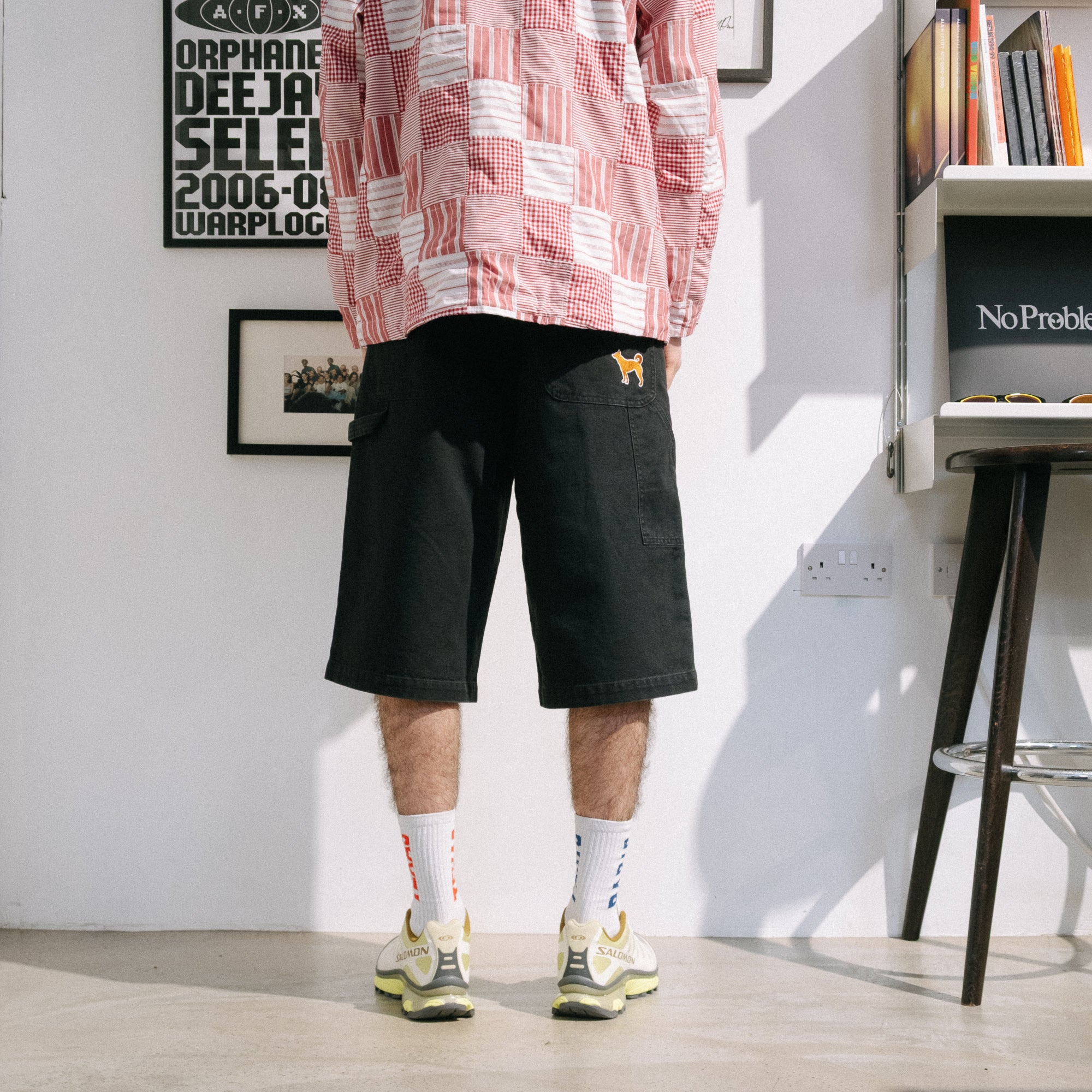 BoTT Washed Painter Short - Black