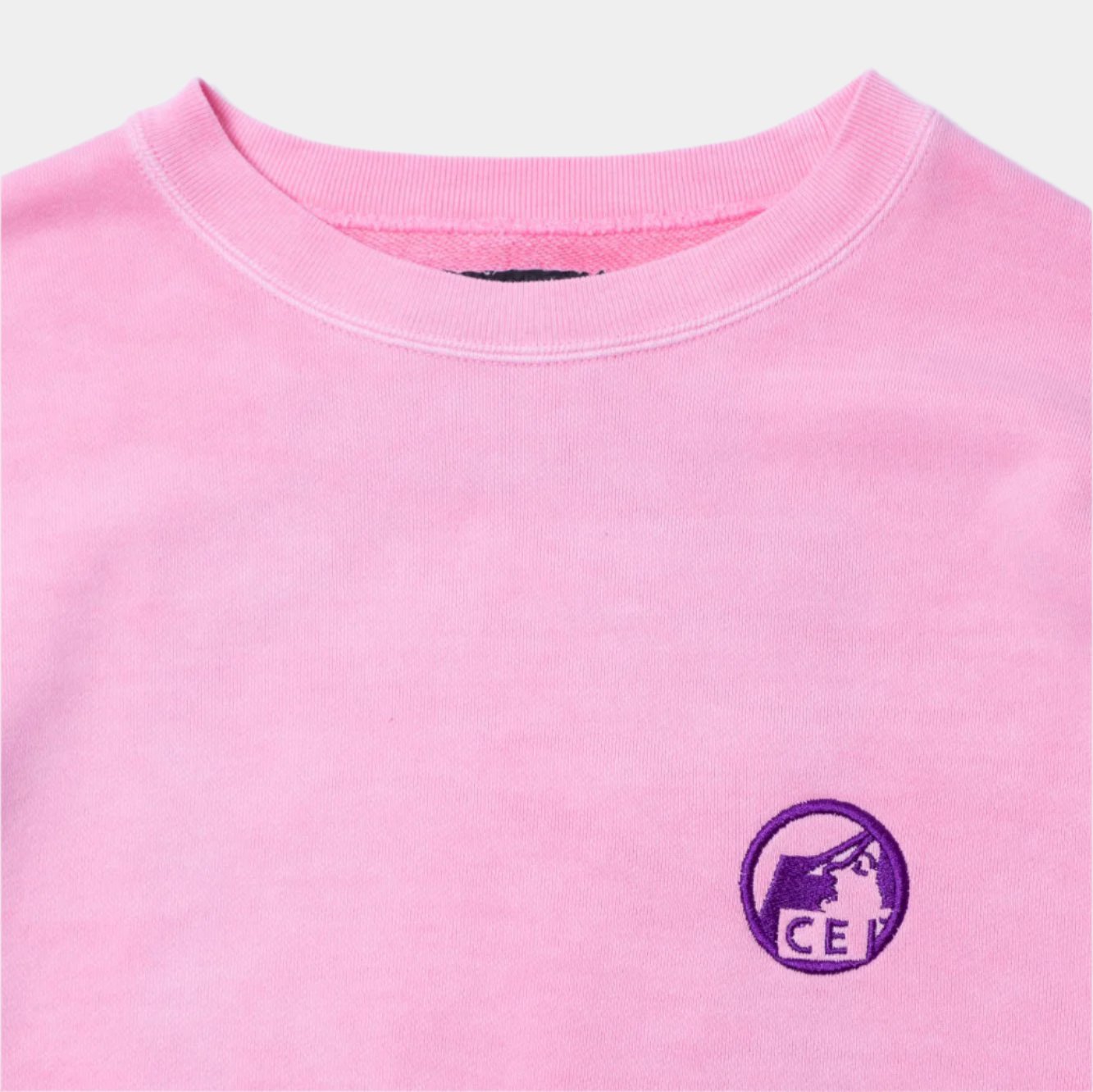 Cav Empt Overdye Pre Cog Crew Neck - Pink