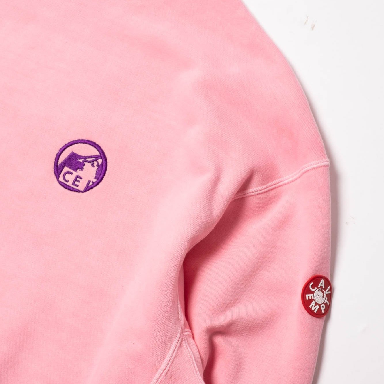 Cav Empt Overdye Pre Cog Crew Neck - Pink