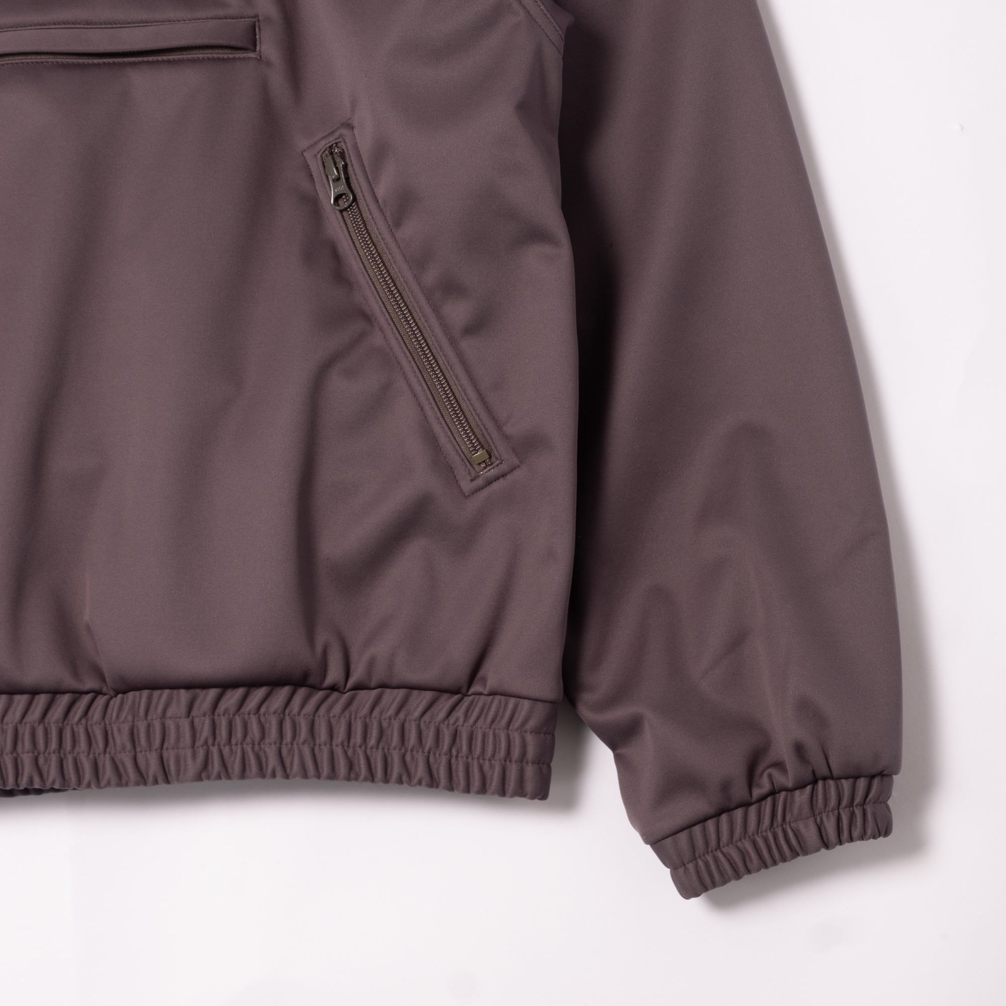 Cav Empt Fleece Back Half Zip - Grey