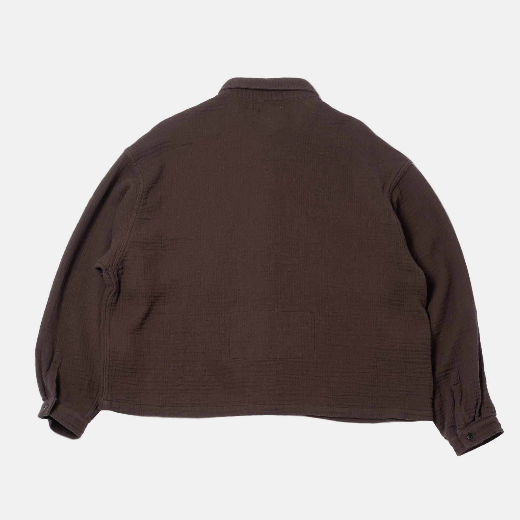 Cav Empt Cotton Gauze Short Shirt Jacket - Charcoal
