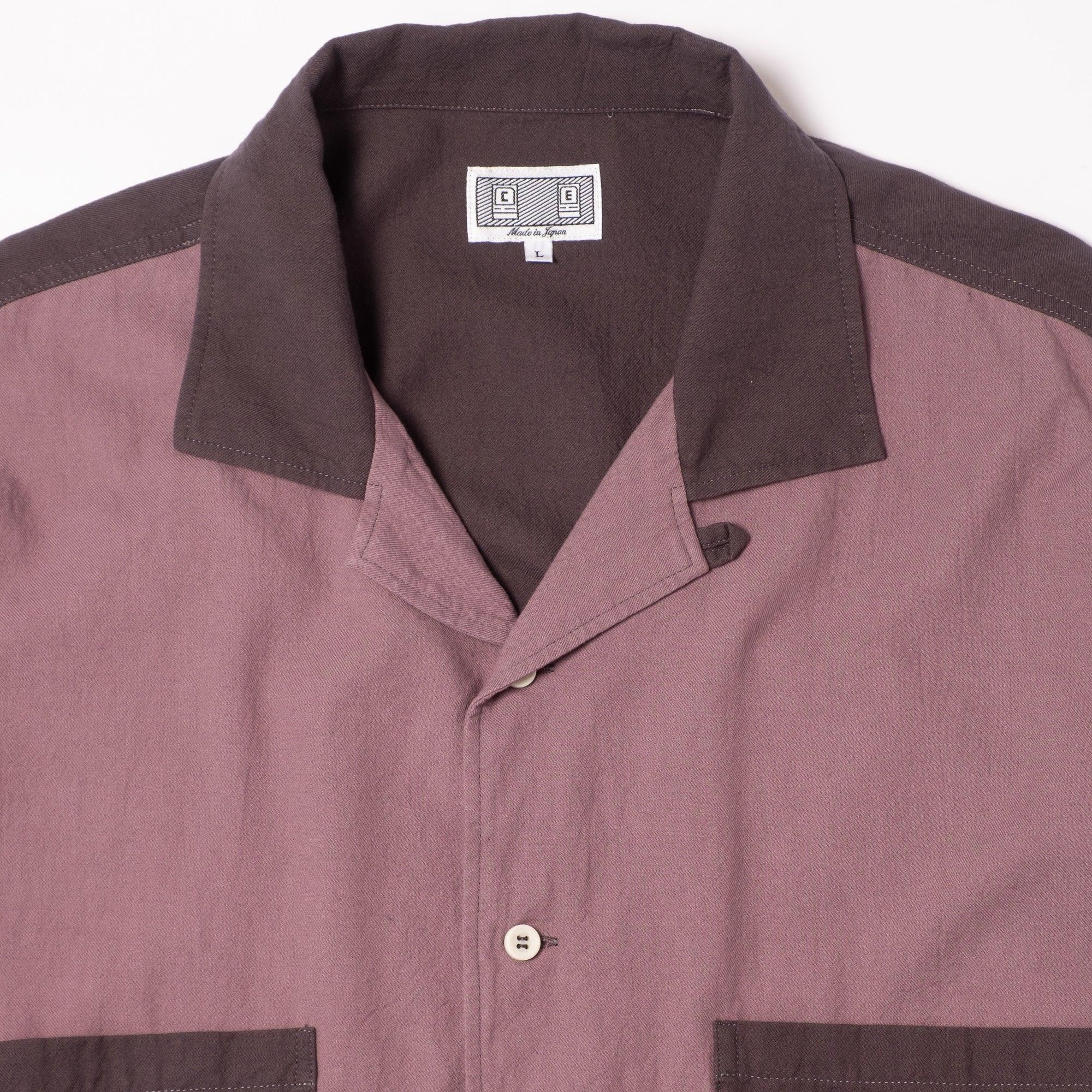 シャツ C.E cav empt COLOUR SCHEME OPEN SHIRT XL Cav Empt Coloured Cotton Twill Open Shirt - Charcoal