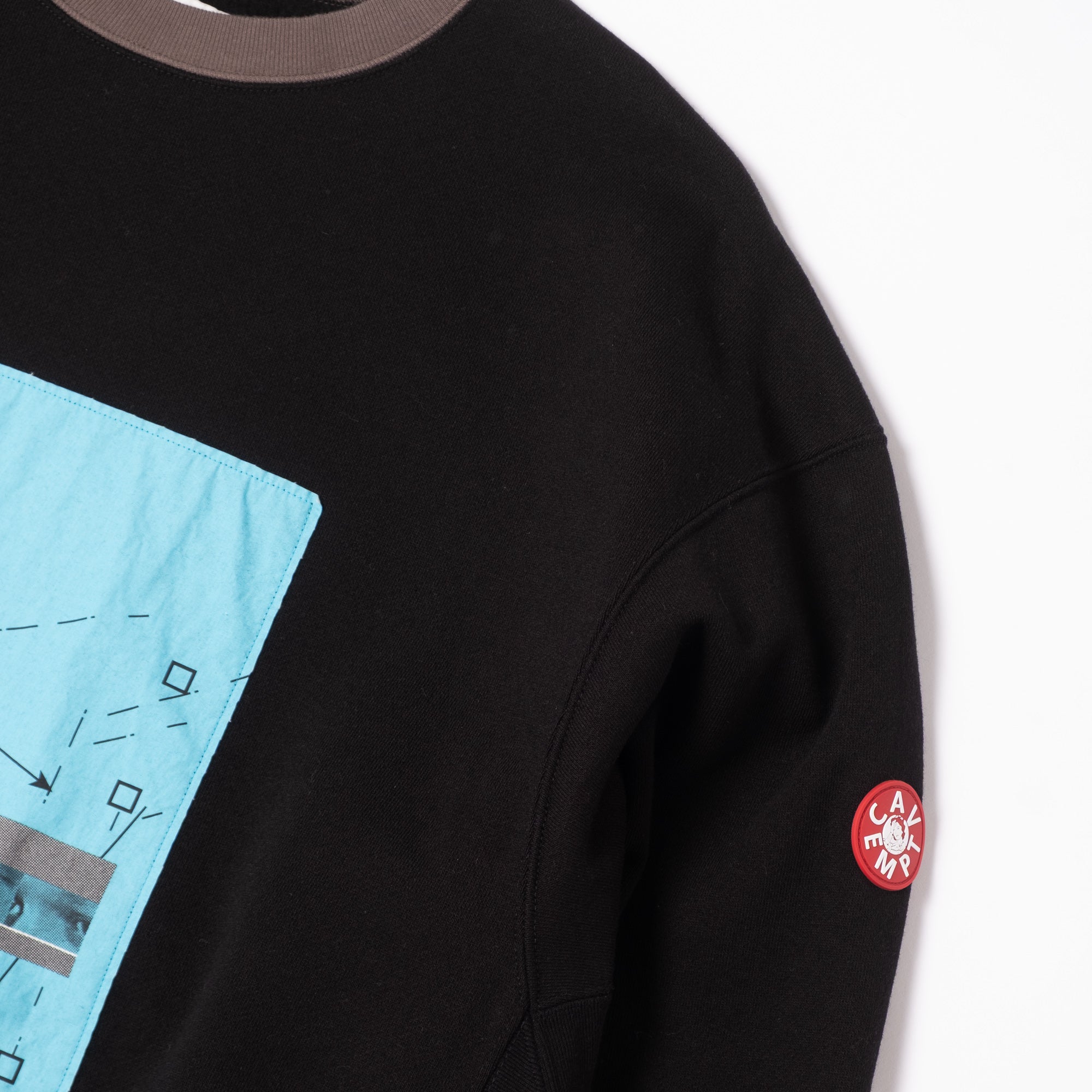 Cav Empt As MCCO Crew Neck Sweater - Black