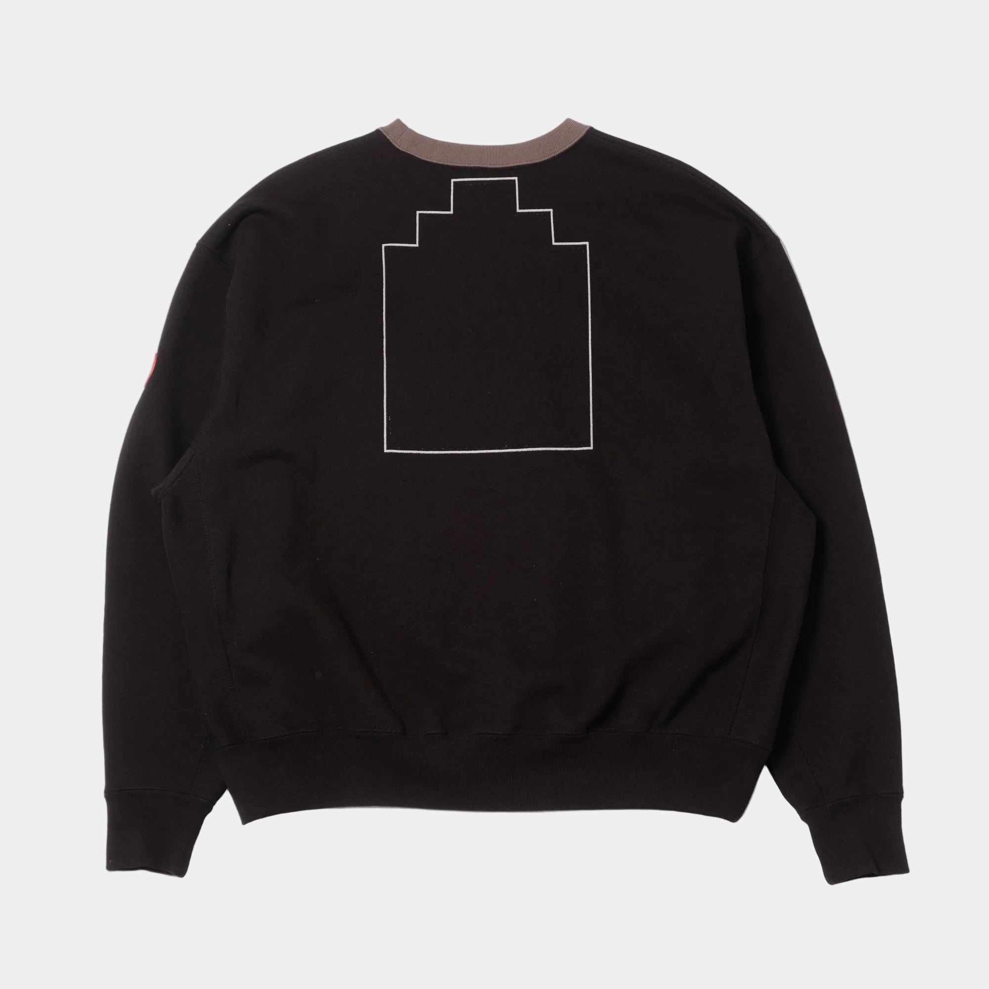 Cav Empt As MCCO Crew Neck Sweater - Black