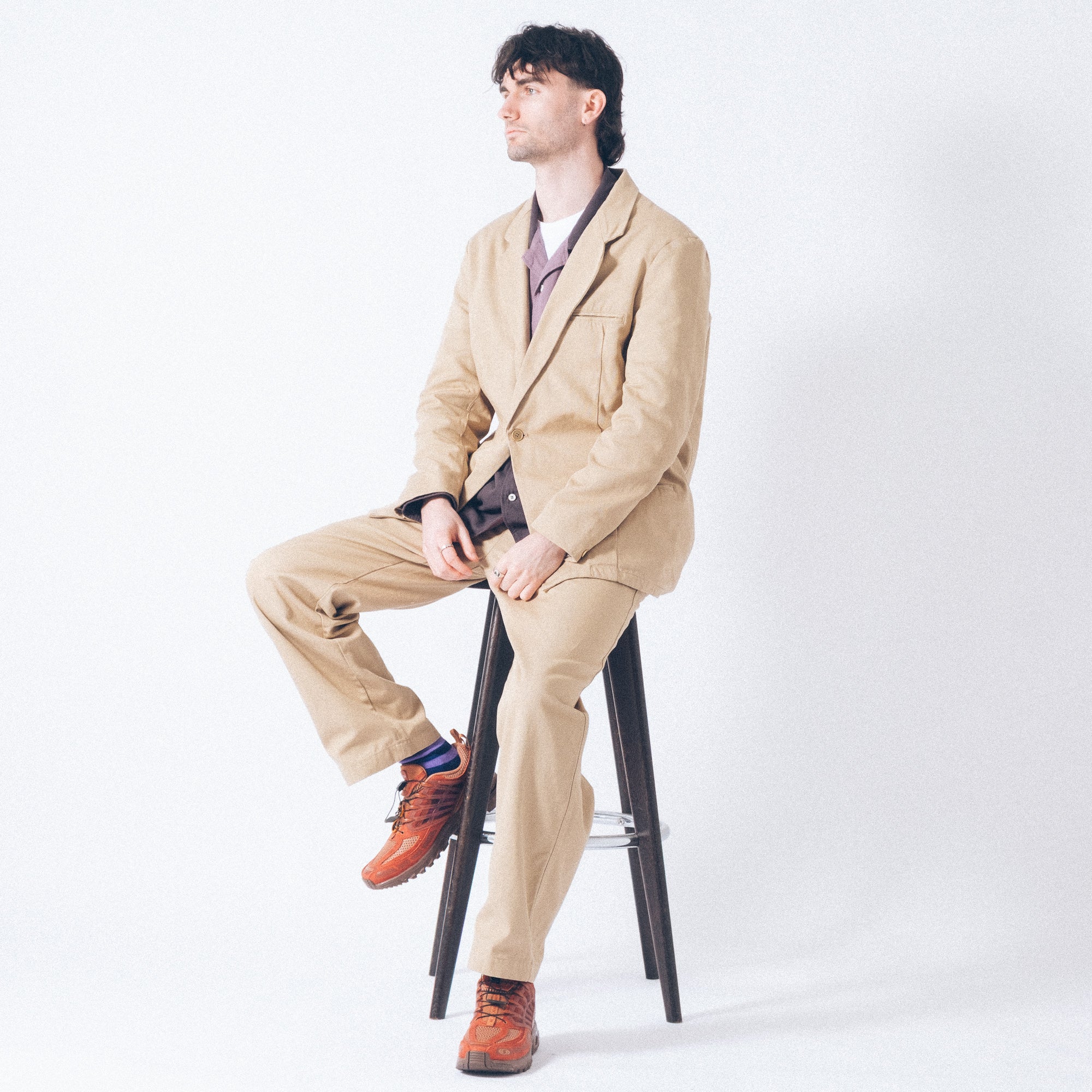 Cav Empt Cotton Casual Two Tuck Pants - Beige