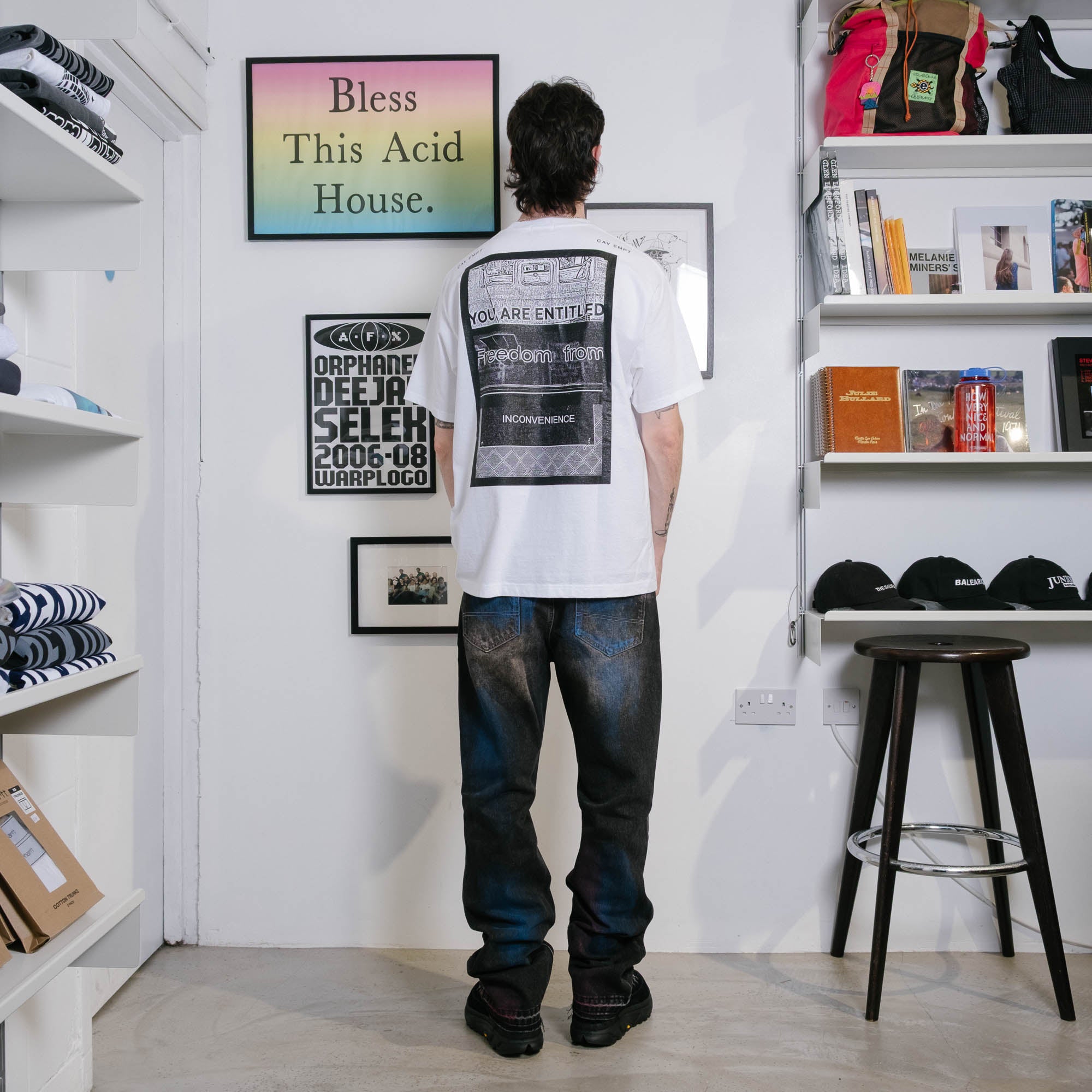 The Salvages Aura Straight Cut Jeans - Black