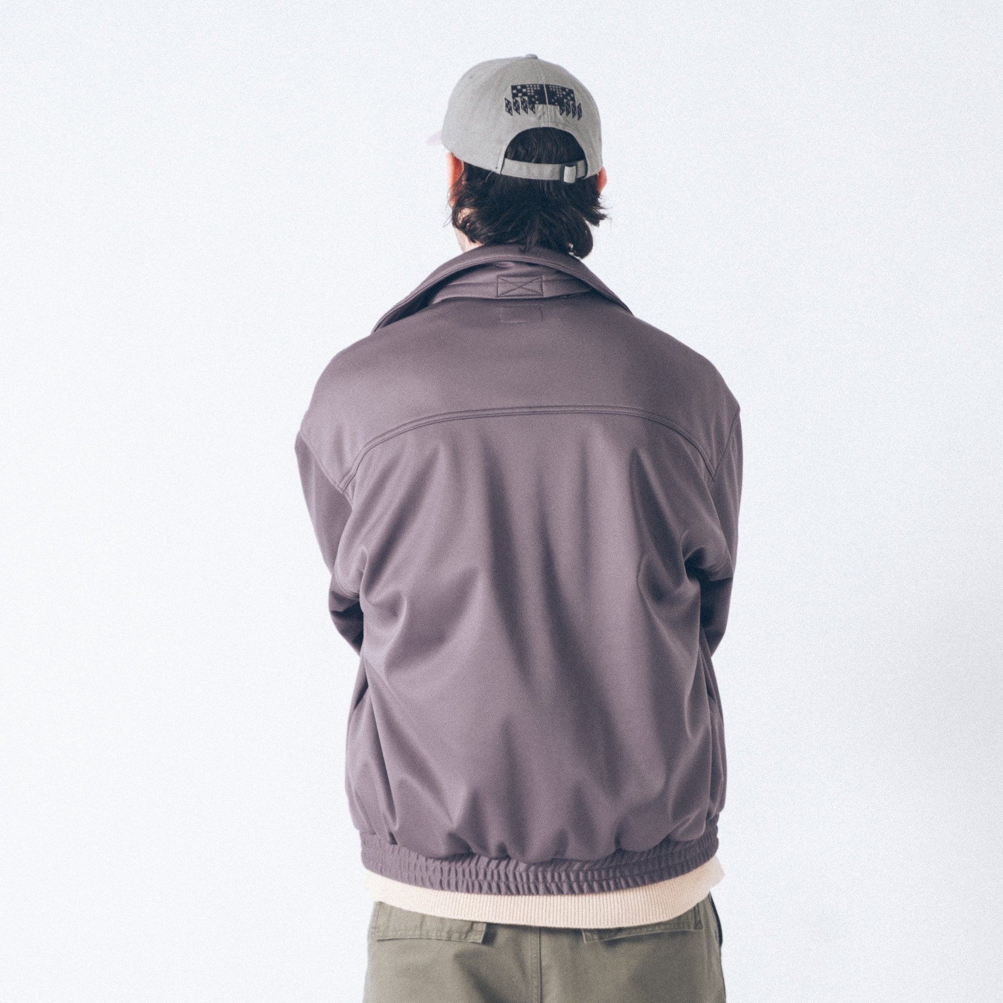Cav Empt Fleece Back Half Zip - Grey