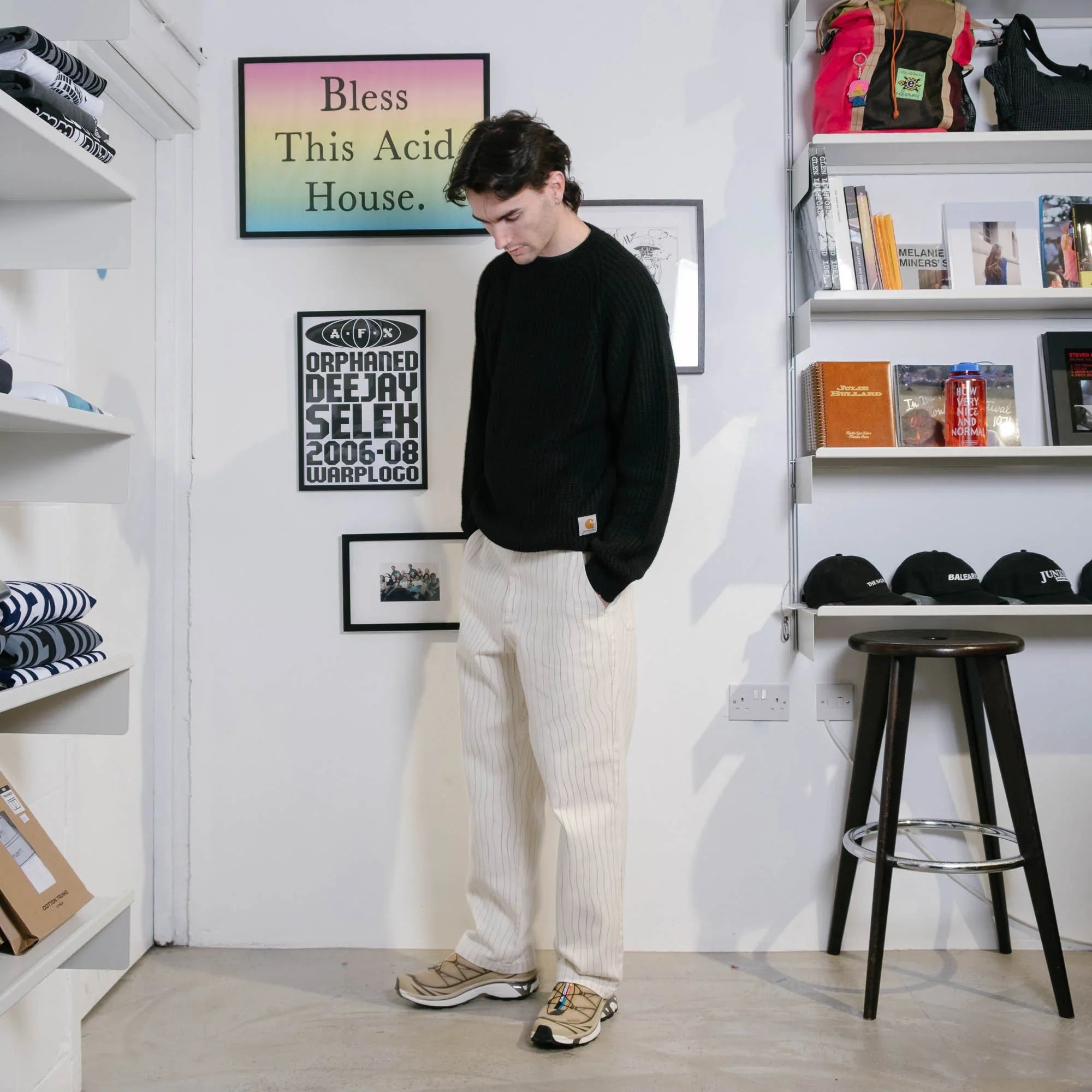 By Parra Meandering Pants - Off White