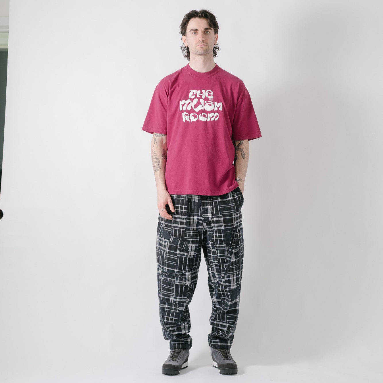 Never Never The Mush Room Tee - Ruby