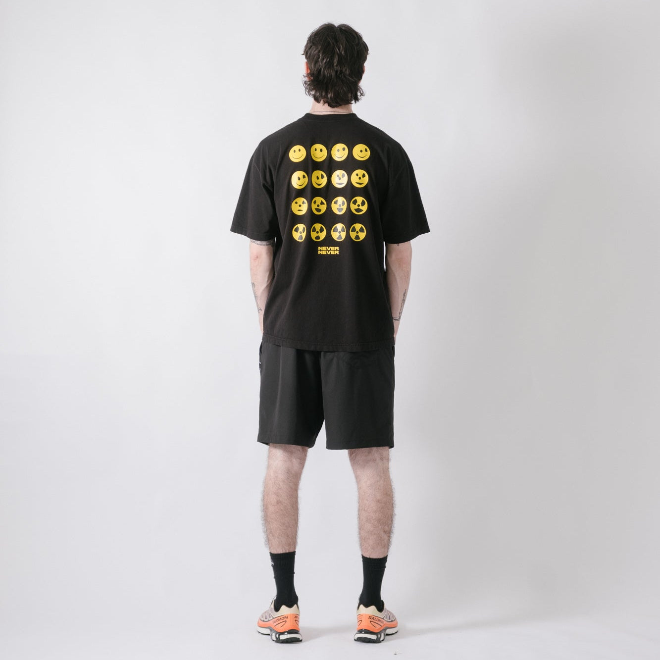 Never Never Radioactivity Tee - Black