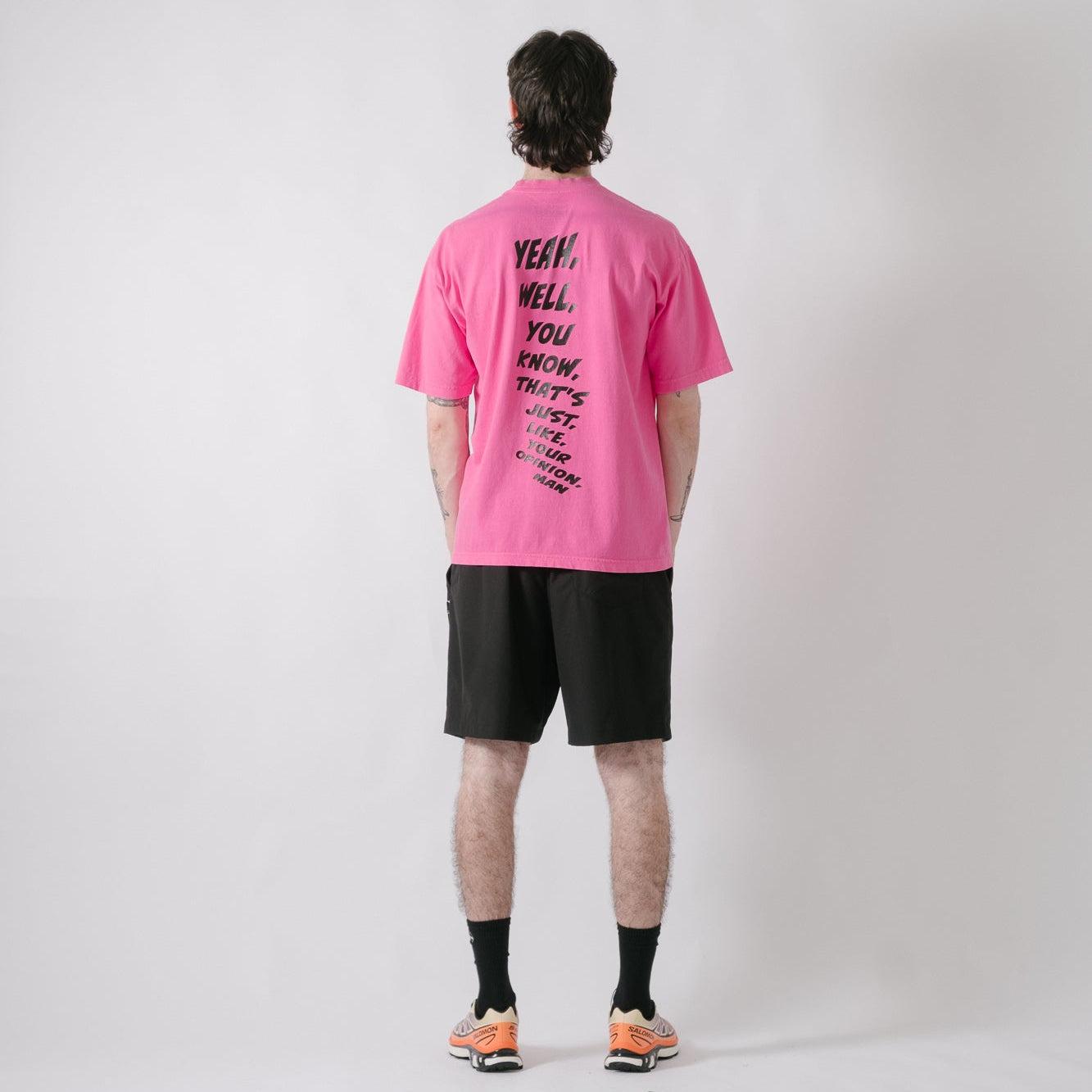 Never Never The Dude Tee - Lotus Pink
