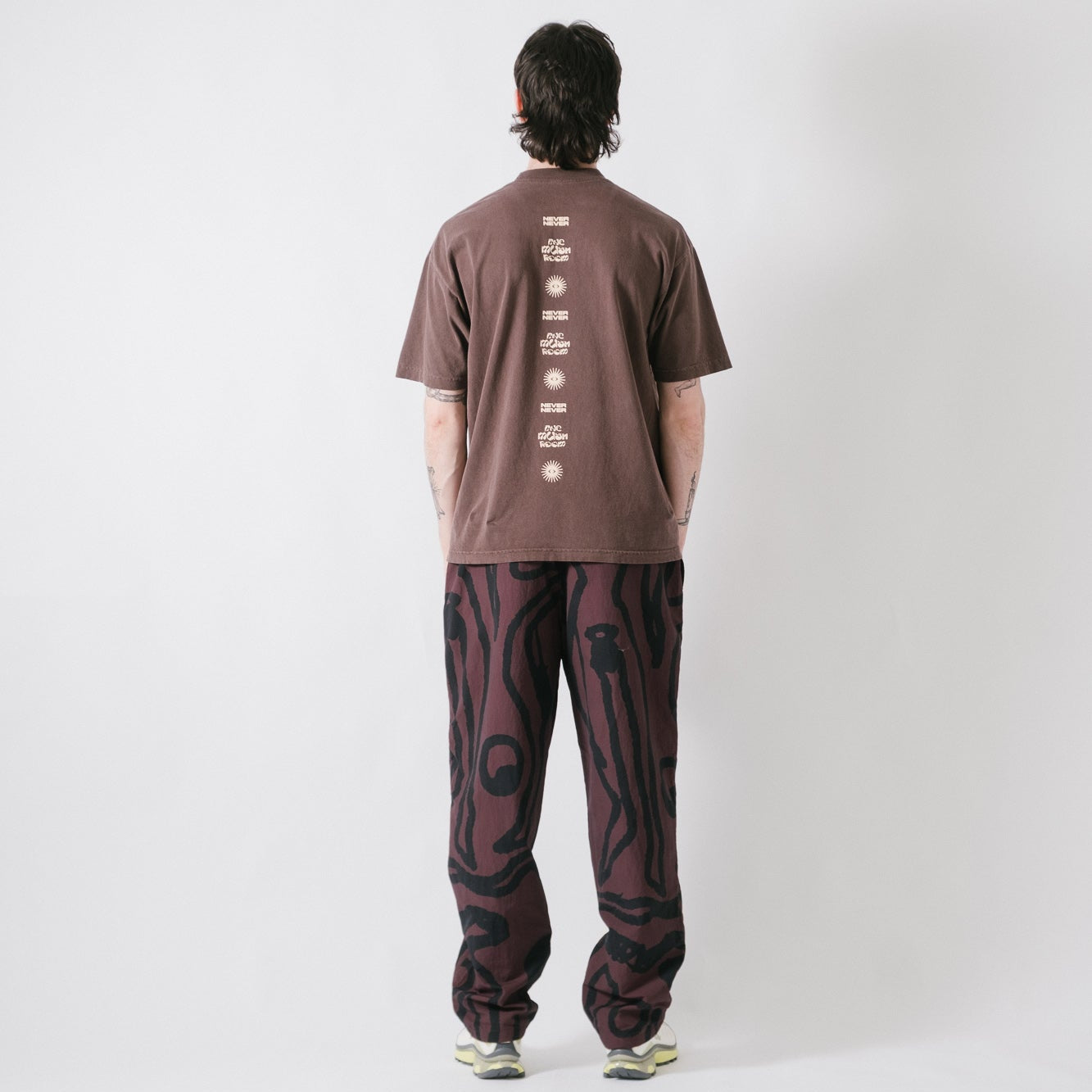 Never Never The Mush Room Tee - Brown