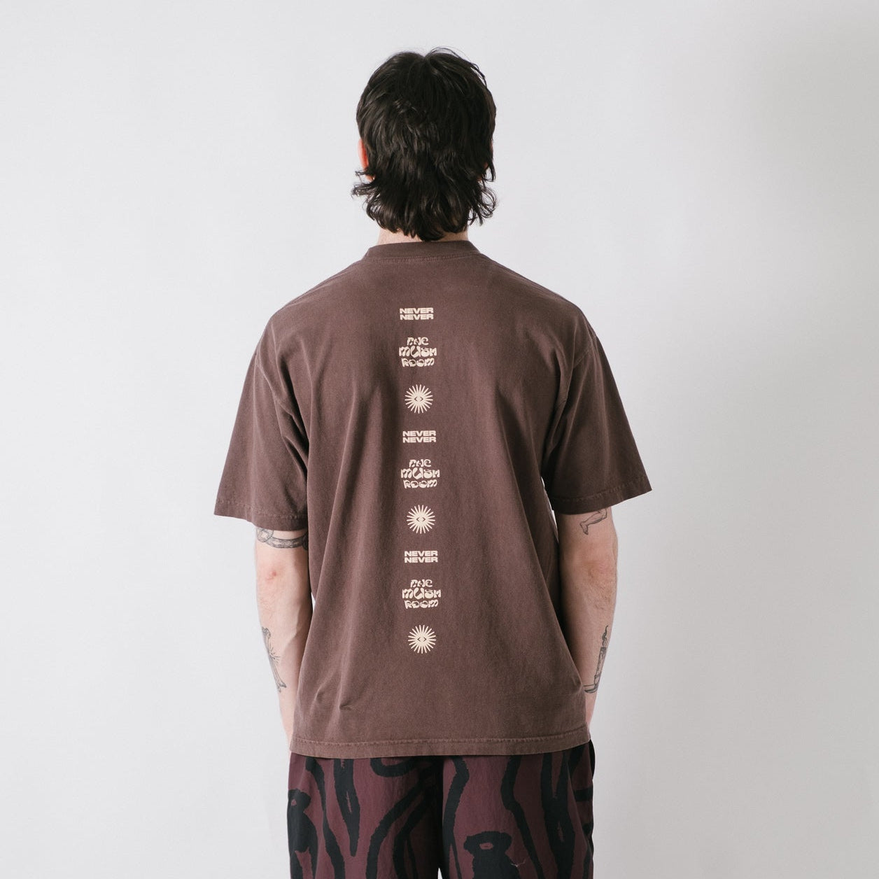 Never Never The Mush Room Tee - Brown