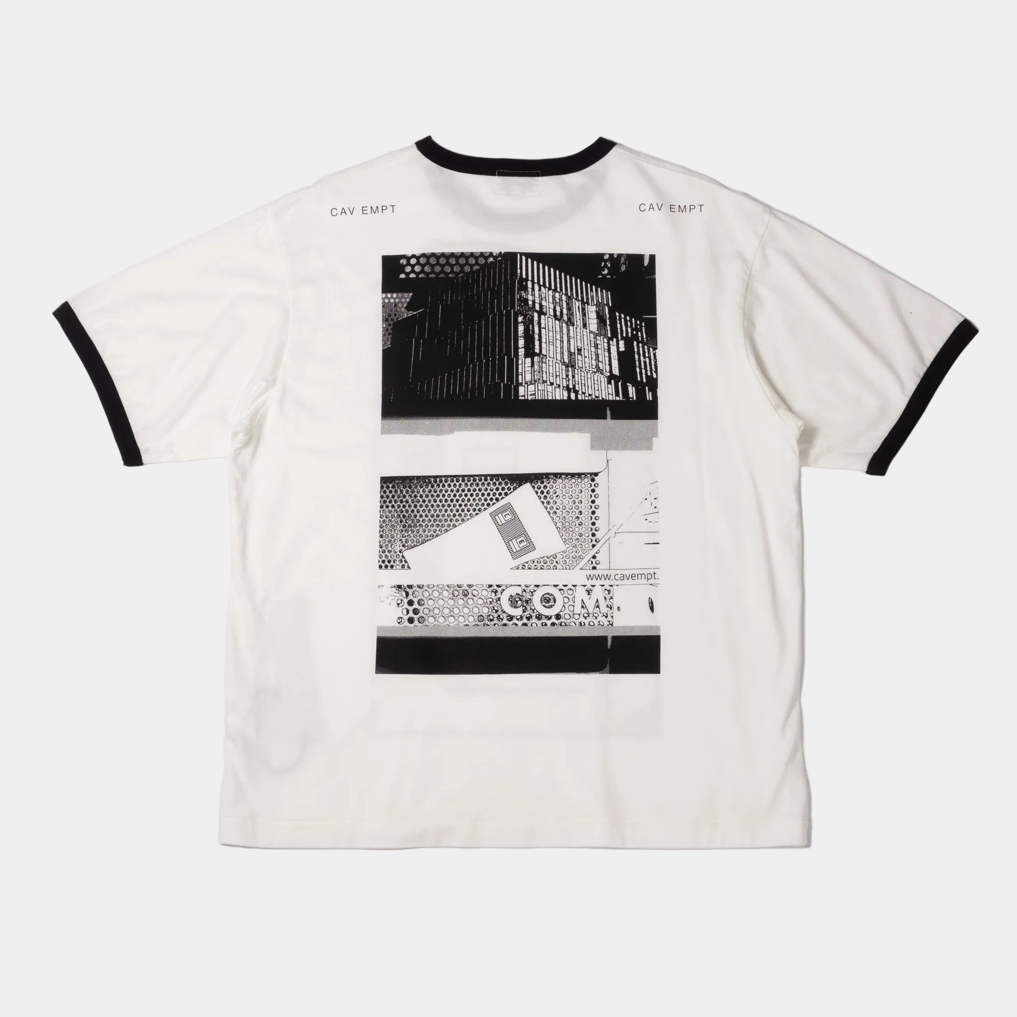 Cav Empt MD [N][O] Ringer T-Shirt - White