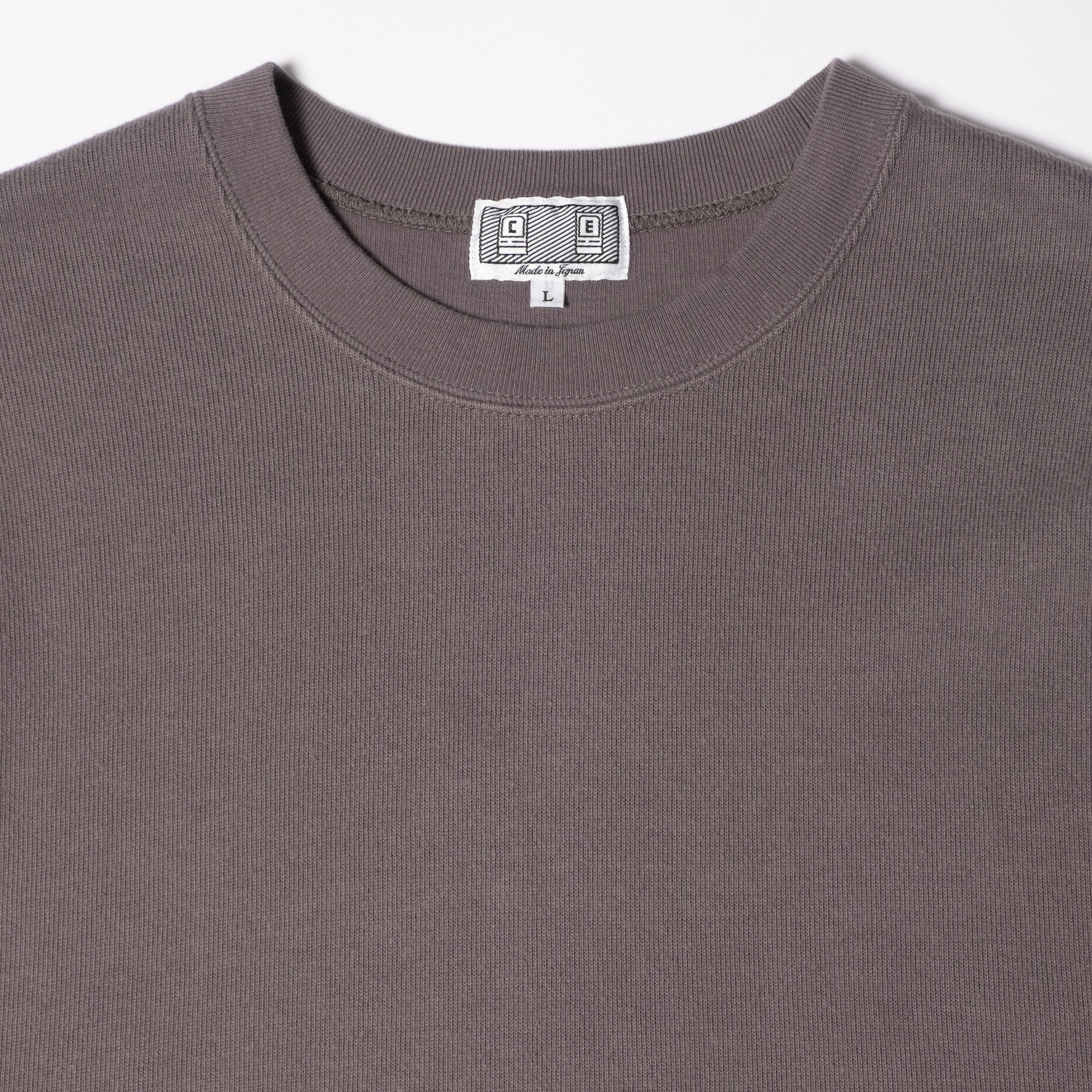 Cav Empt Side Seam DBL Knit Long Sleeve Top - Khaki