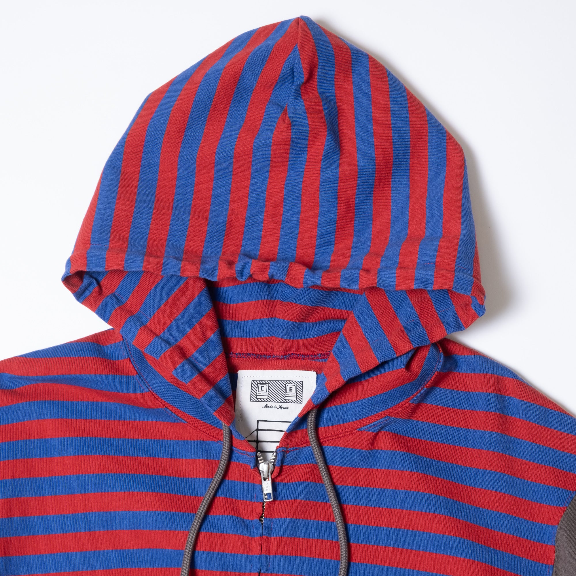 Cav Empt Side Colour Stripe Light Zip Hoody - Red