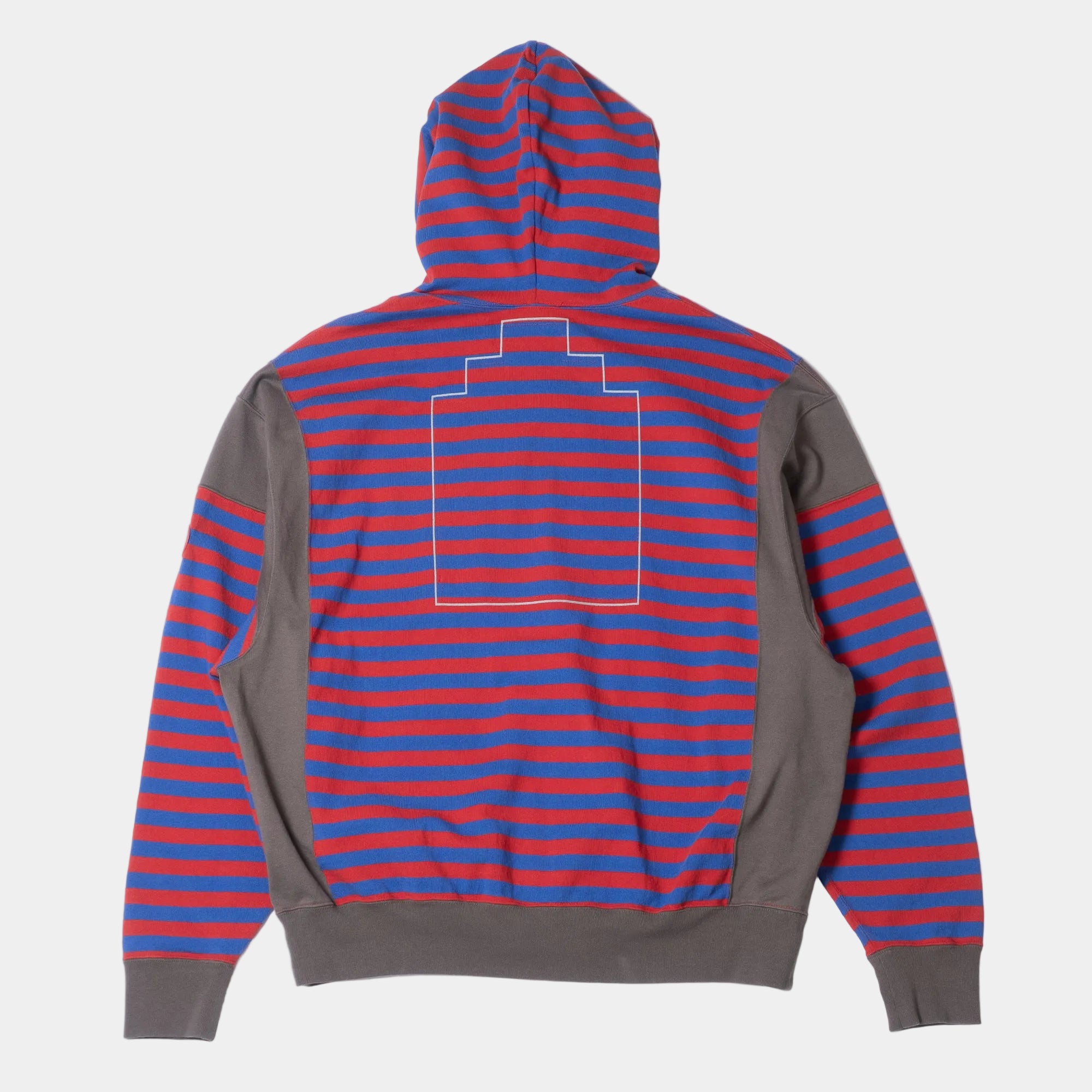 Cav Empt Side Colour Stripe Light Zip Hoody - Red
