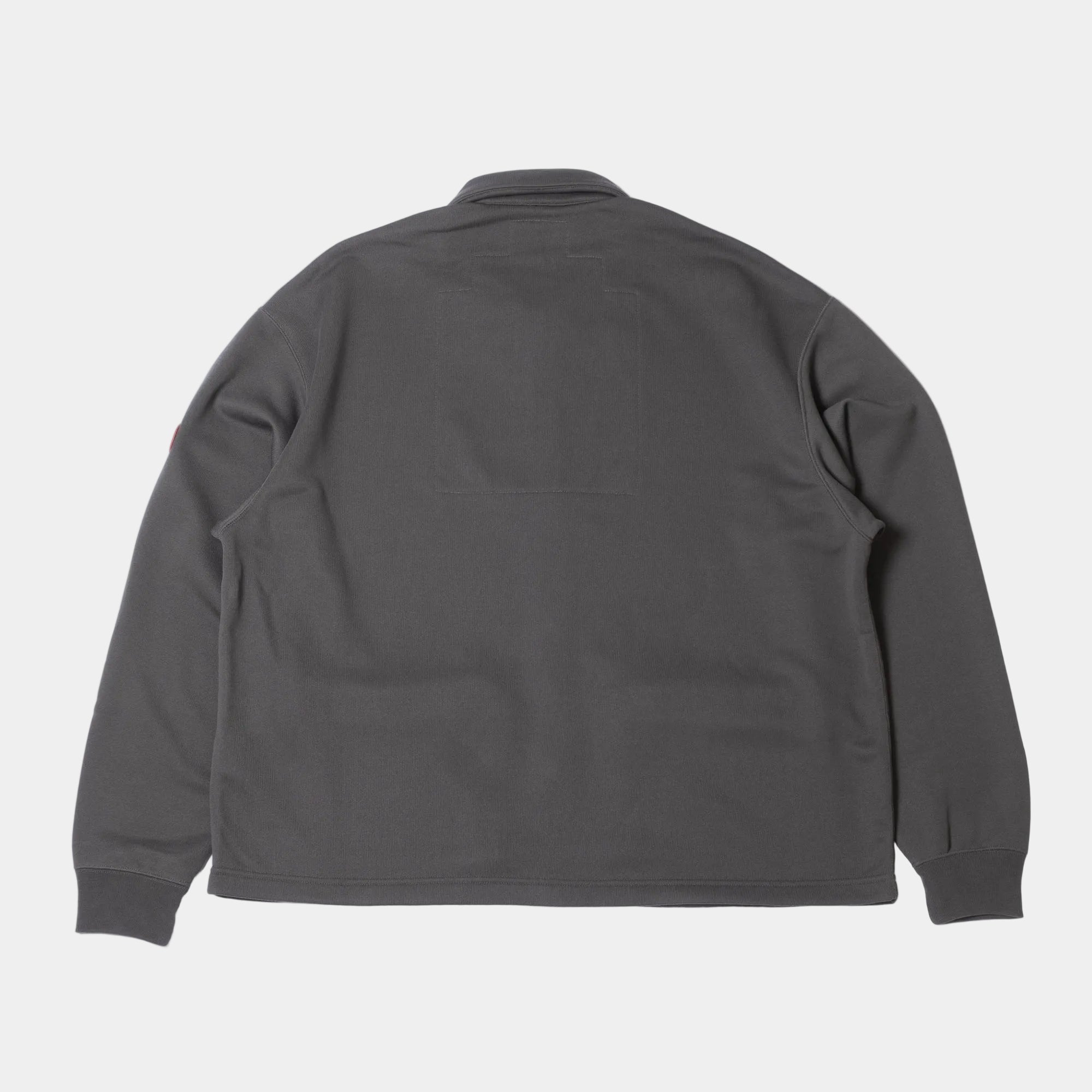 Cav Empt PE Jersey Collared Zip Up - Charcoal