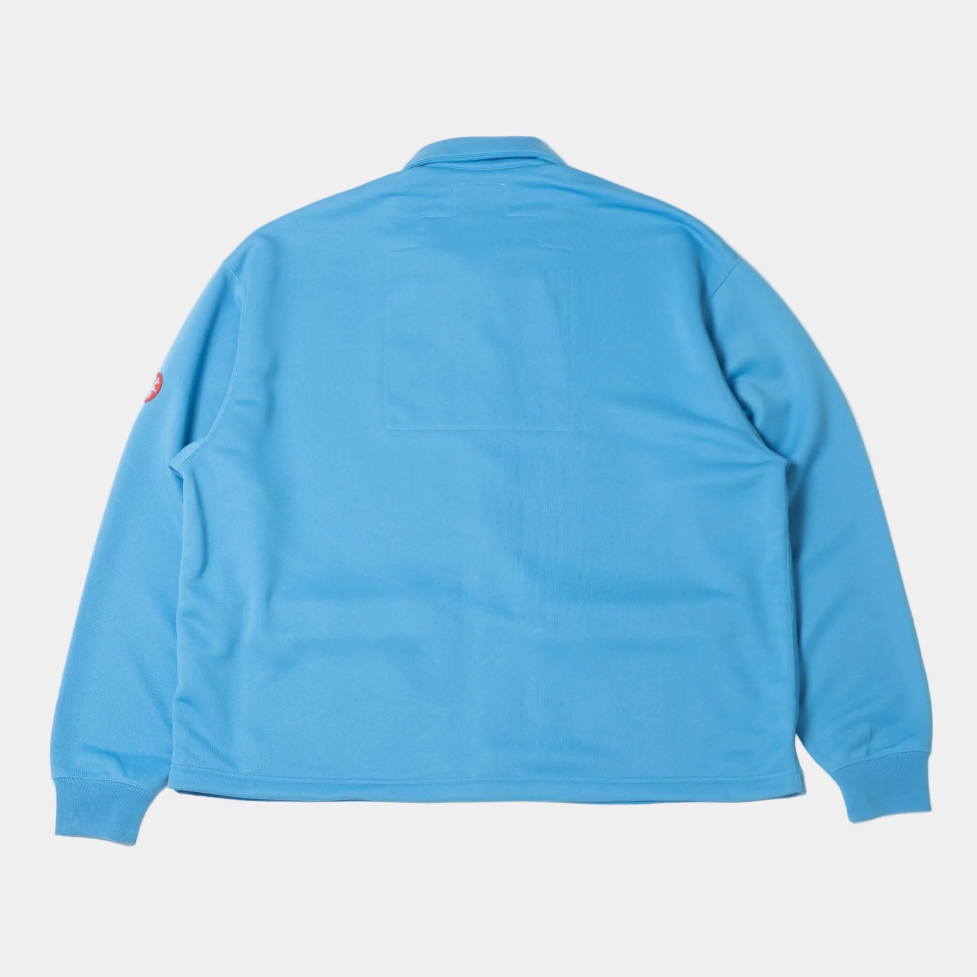 Cav Empt PE Jersey Collared Zip Up - Blue