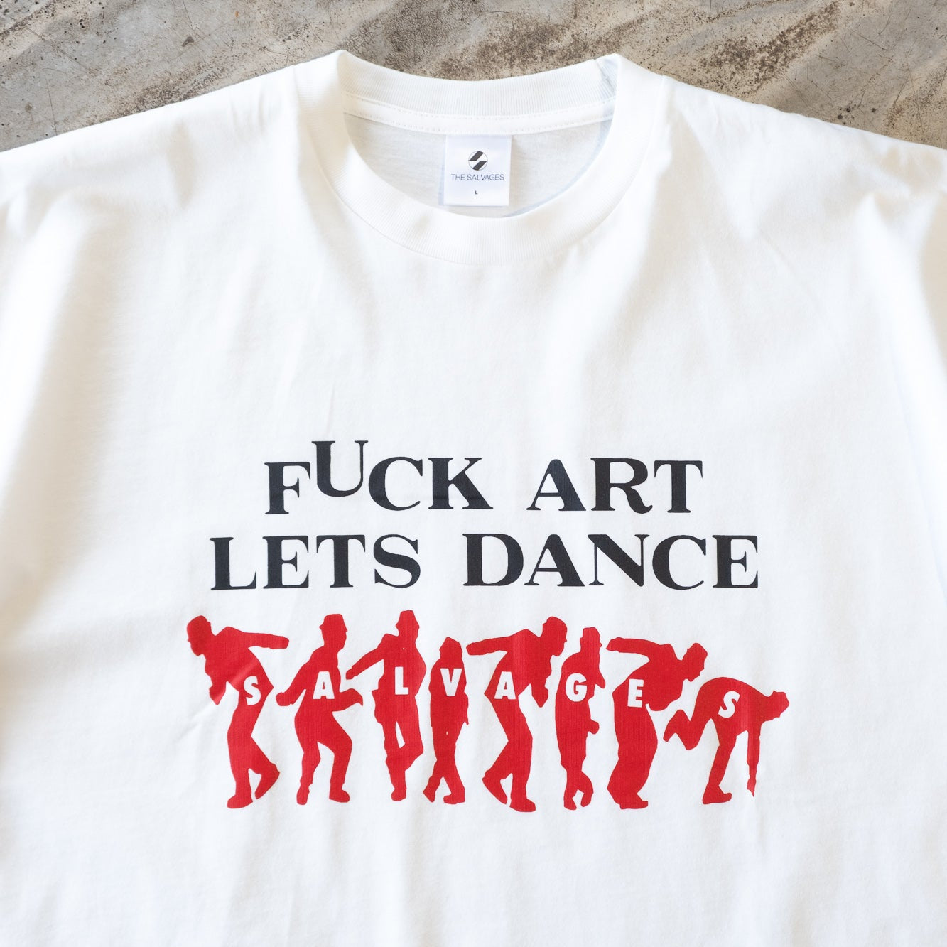 The Salvages Let's Dance T-Shirt - White