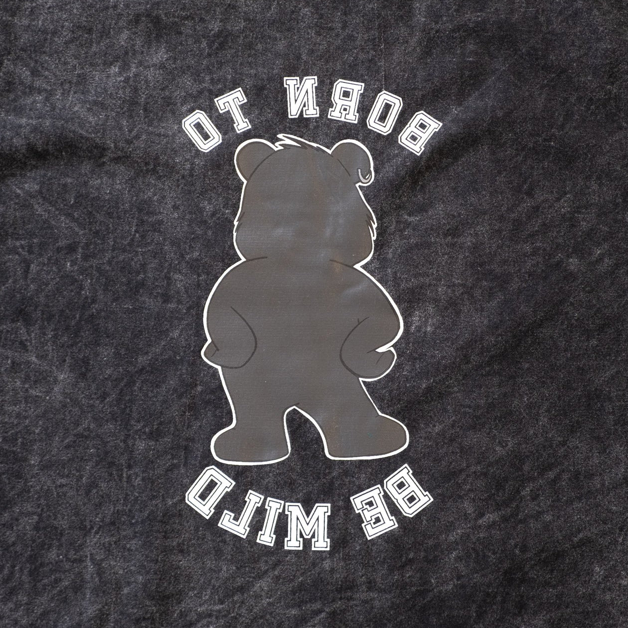 The Salvages Born To Be Mild Bear T-Shirt - Vintage Black