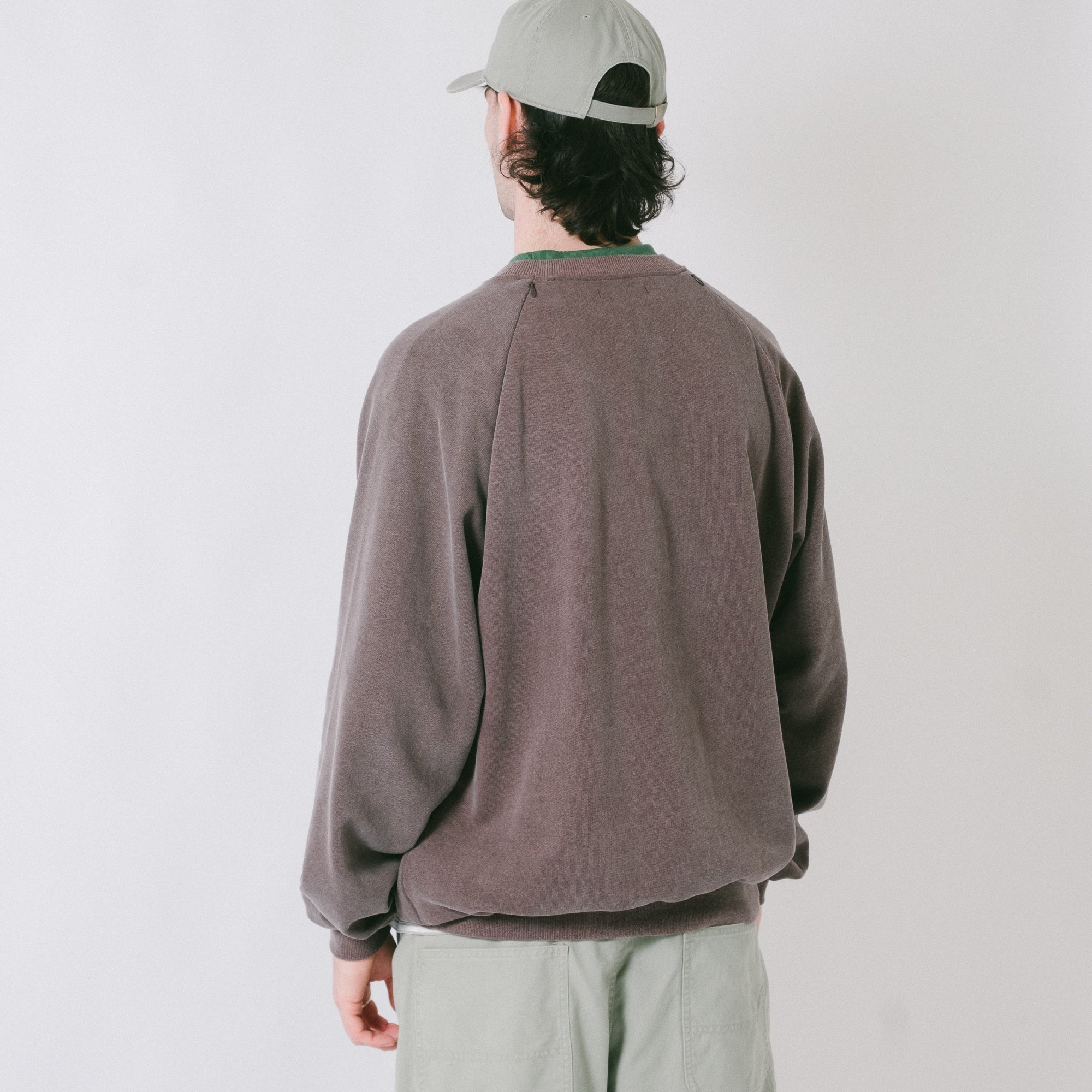 is-ness Ventilated Sweatshirt - Brown