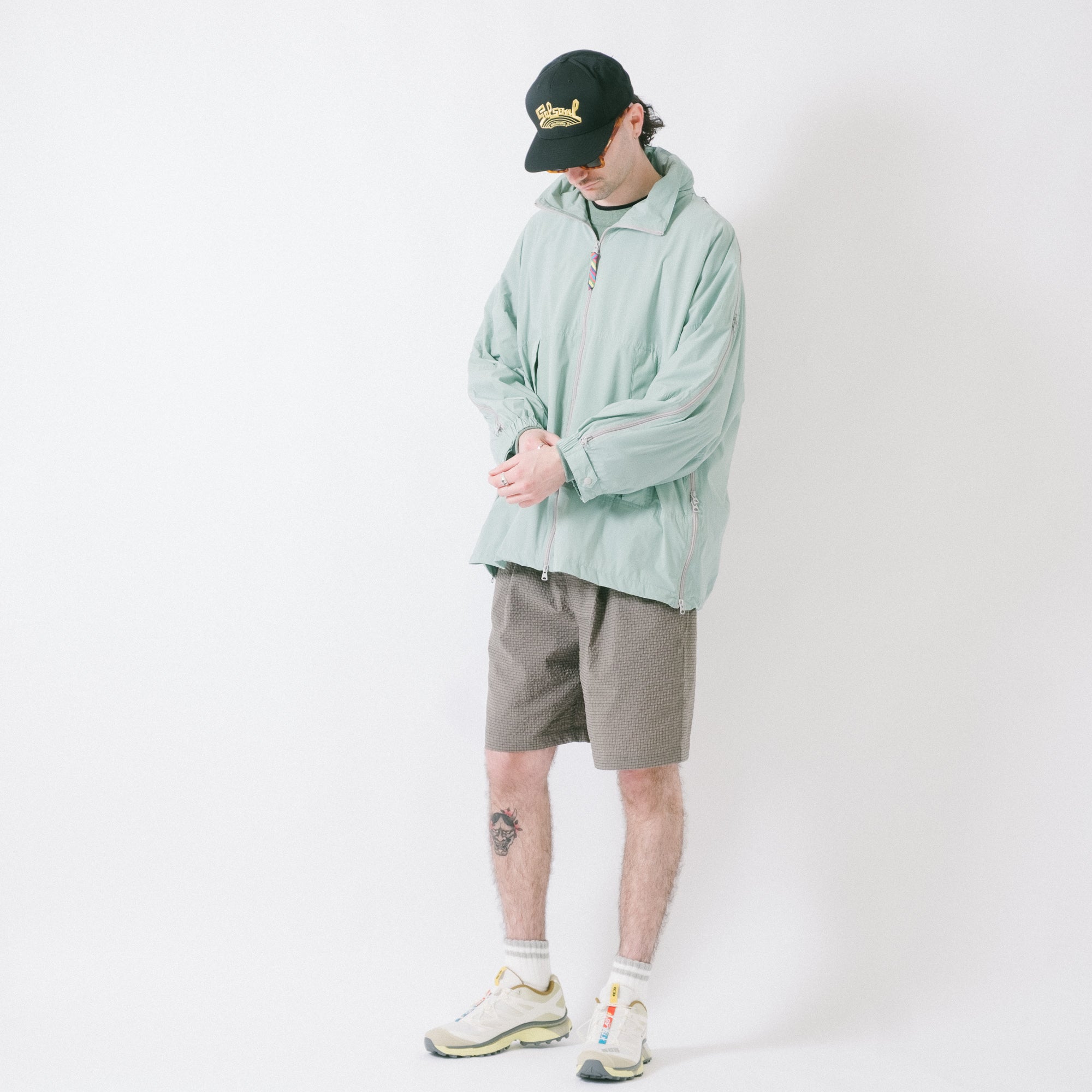 is-ness Quick Drying Shorts - Charcoal