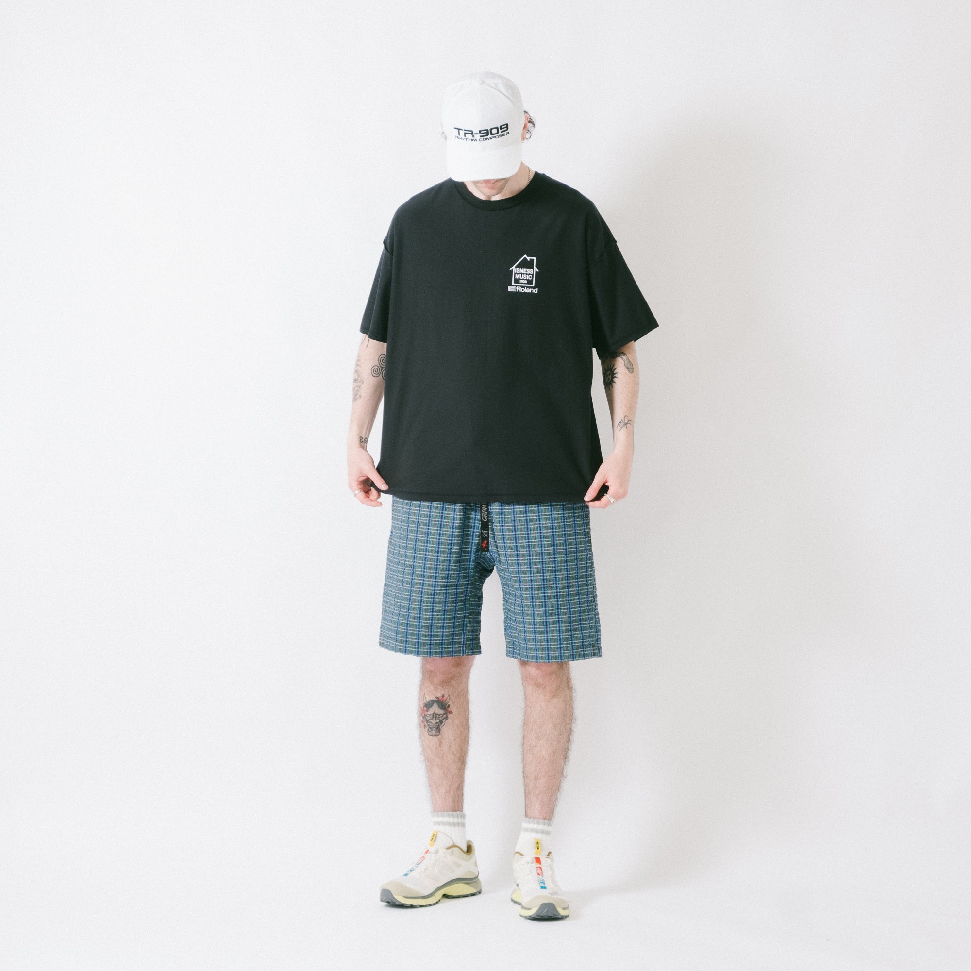is-ness x Roland TR-909 Tee - Black