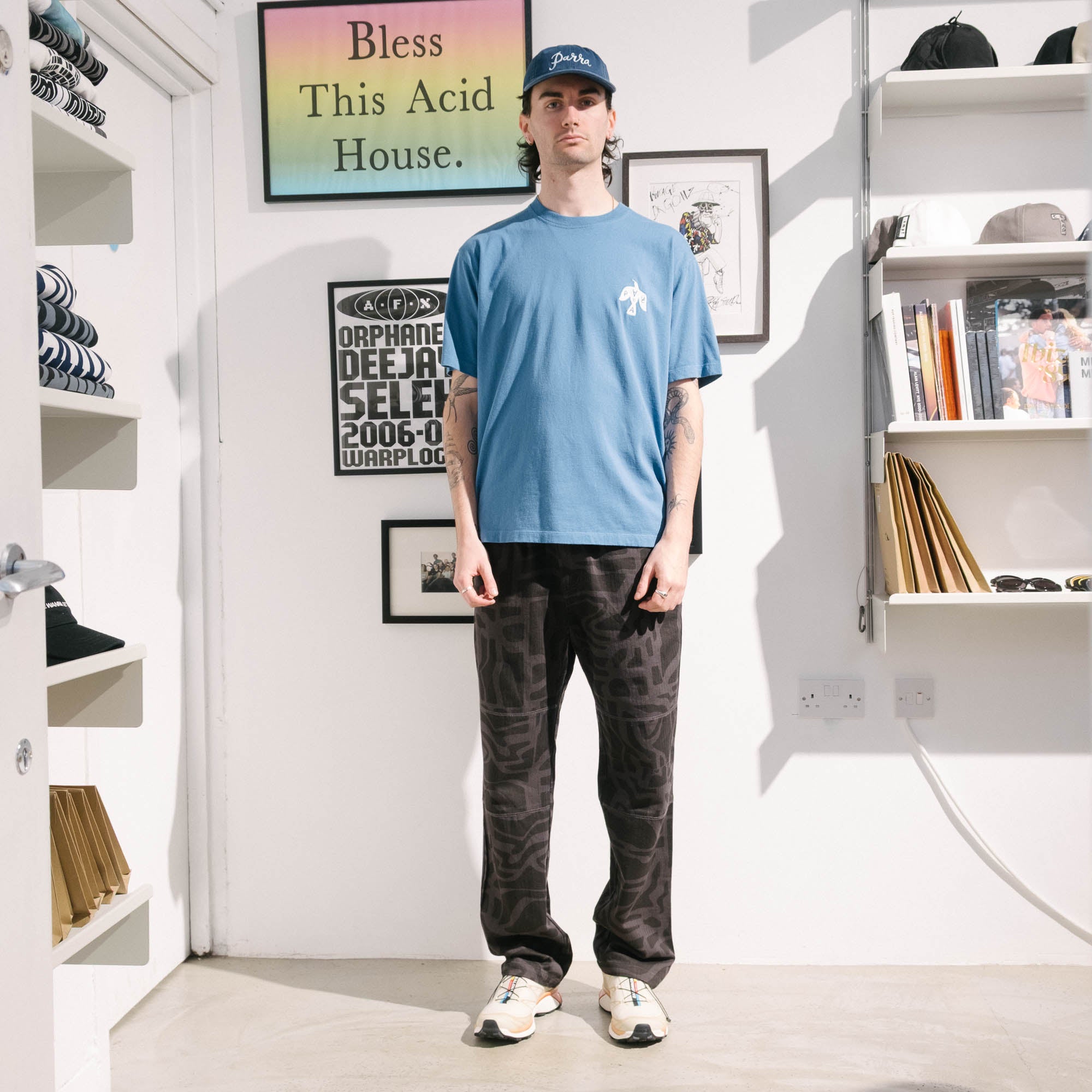 By Parra Broken FTP Pants - Black