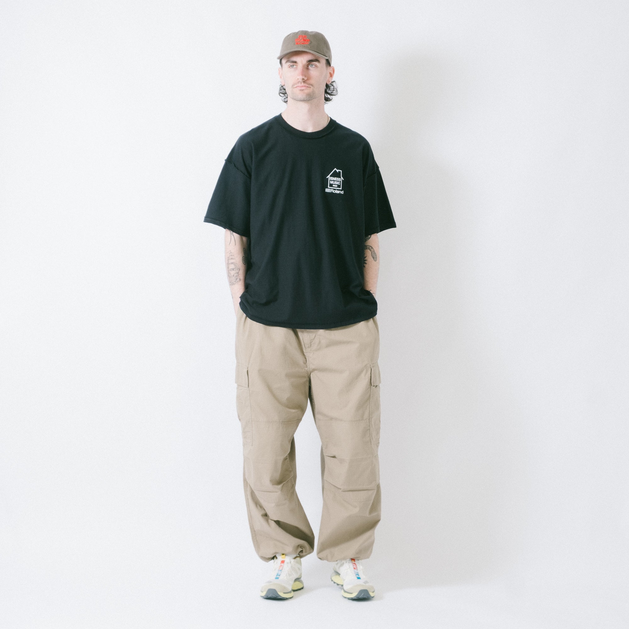 is-ness x Roland TR-808 Tee - Black