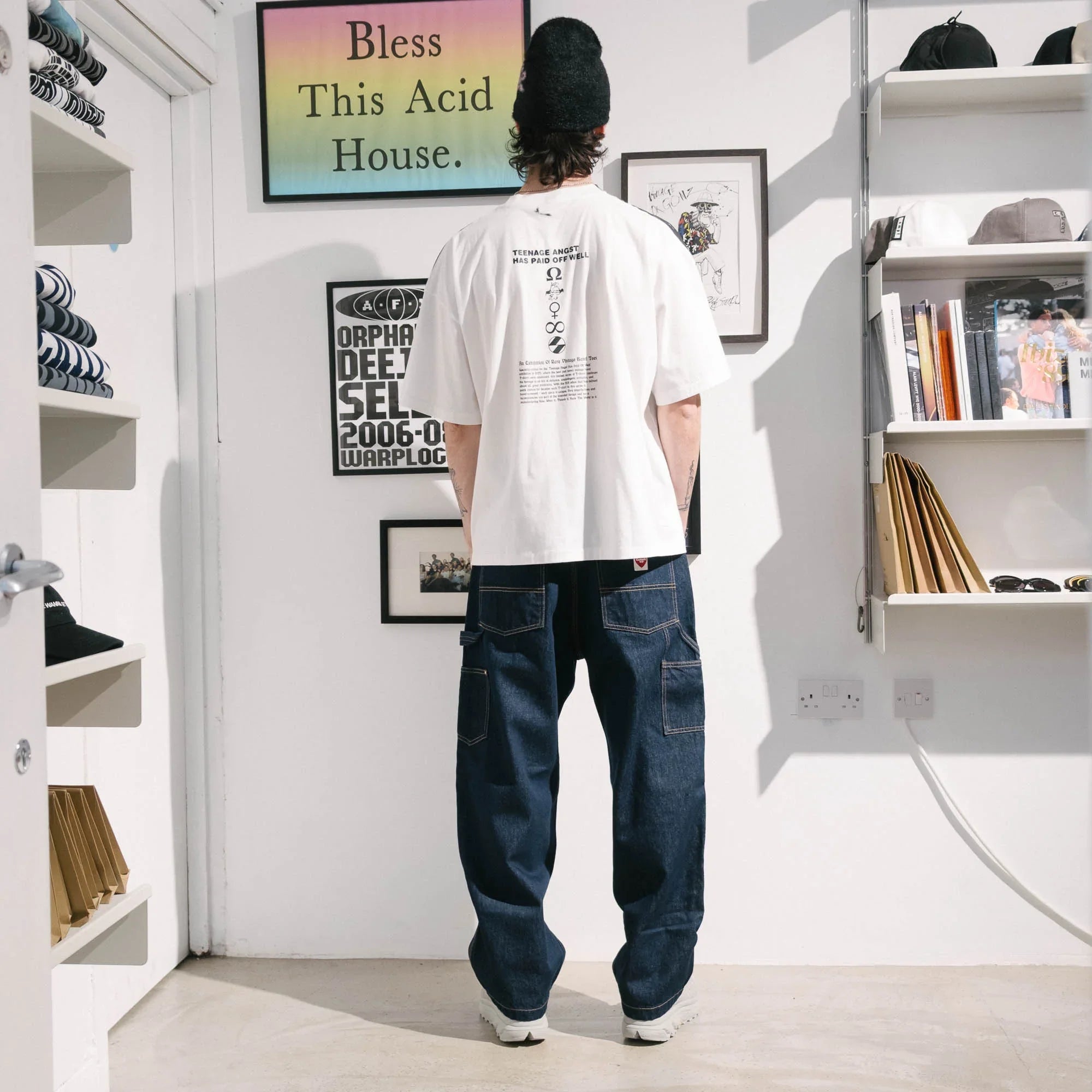 The Salvages x Teenage Angst Daydream OS T-Shirt - White