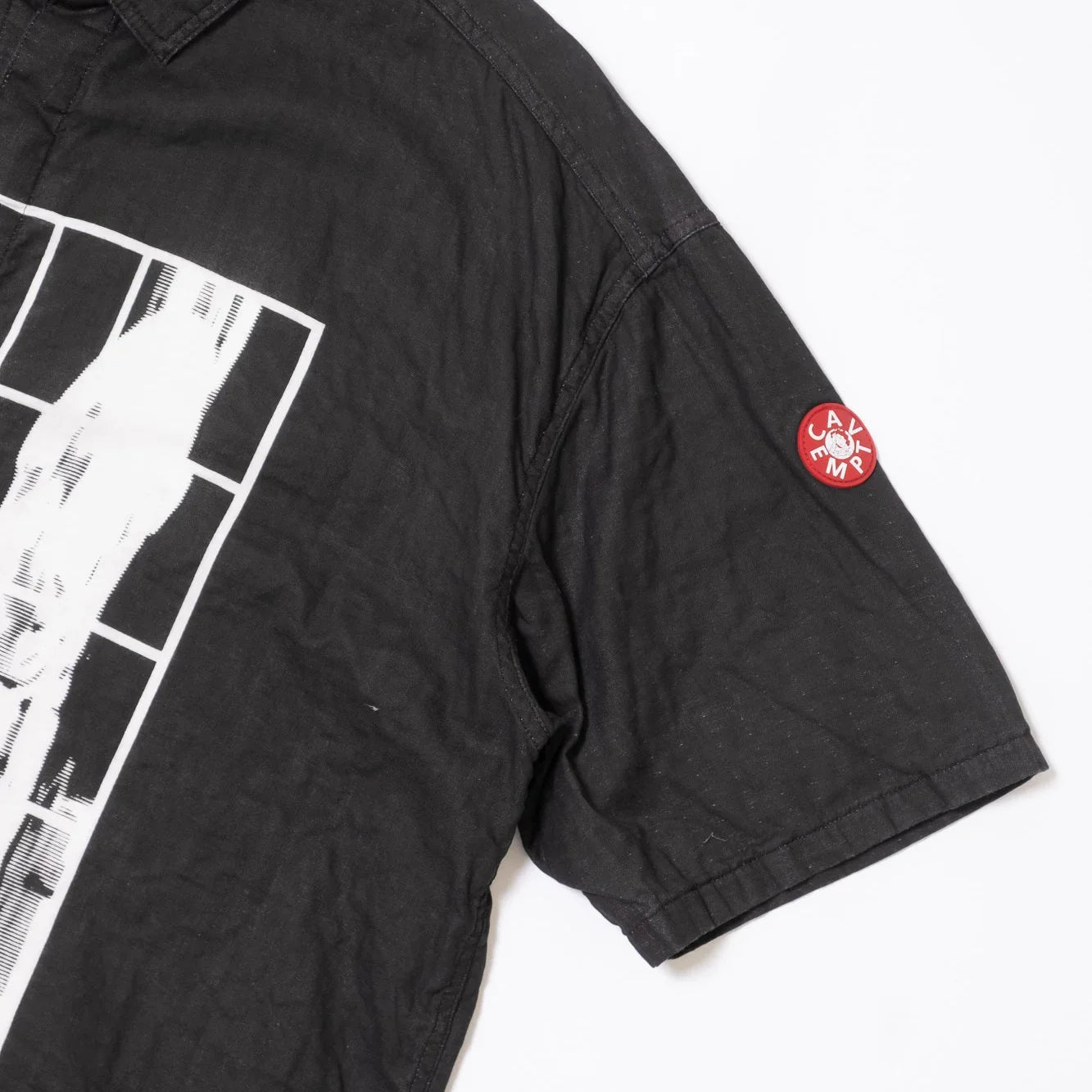 Cav Empt MD Guy Short Sleeve Shirt - Black