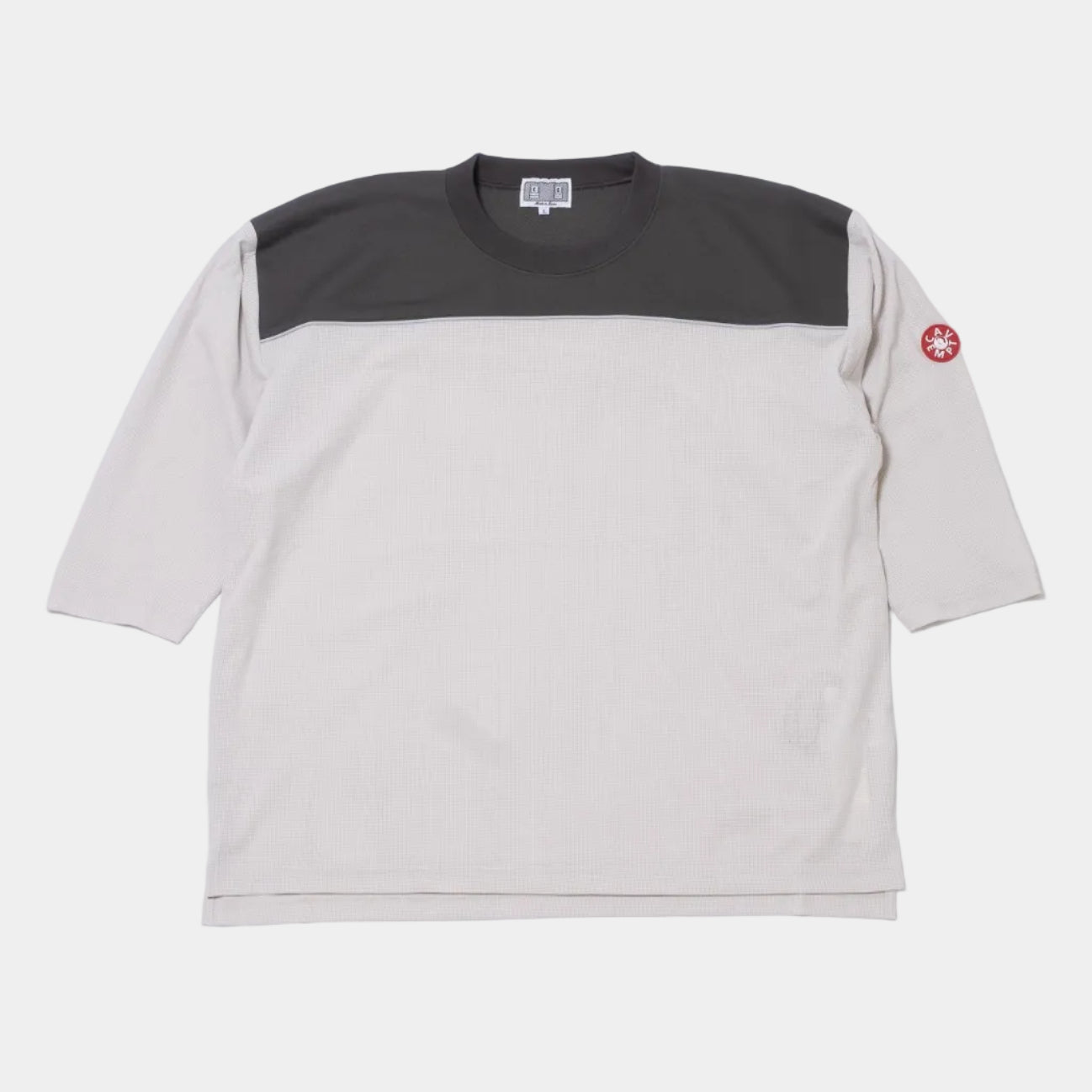 Cav Empt Mesh FB Crew Neck Sweater - Grey