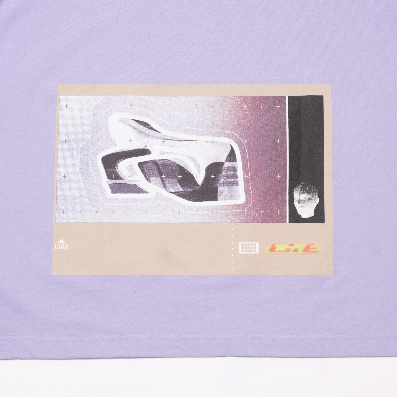 Cav Empt AS EtherType T-Shirt - Purple
